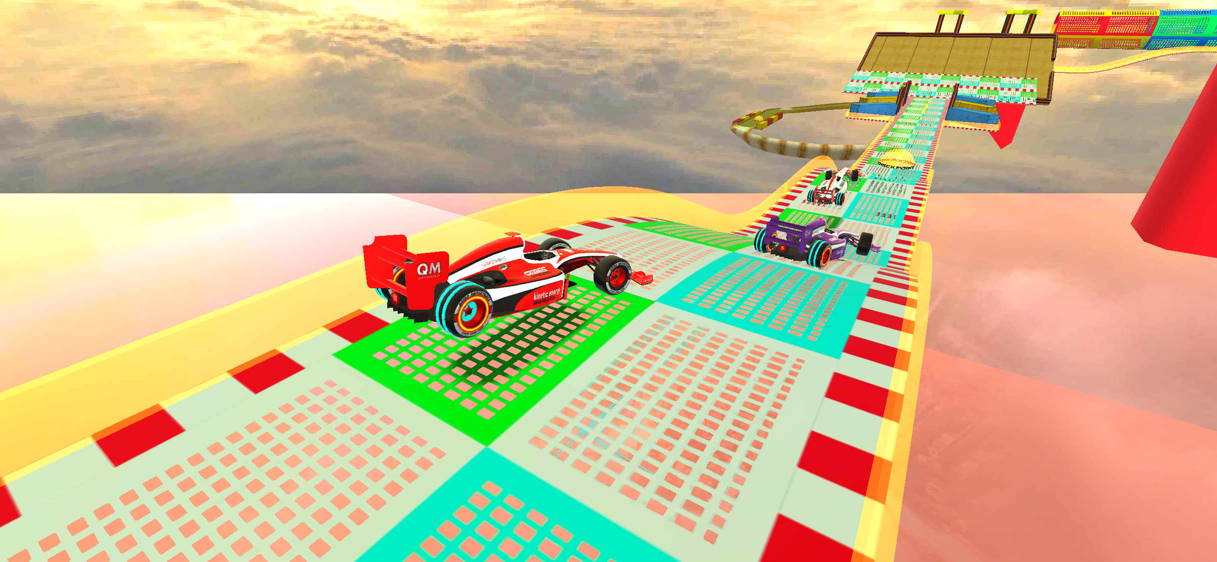 اسکرین شات 3 بازی Gt Car Formula Car Stunts Game