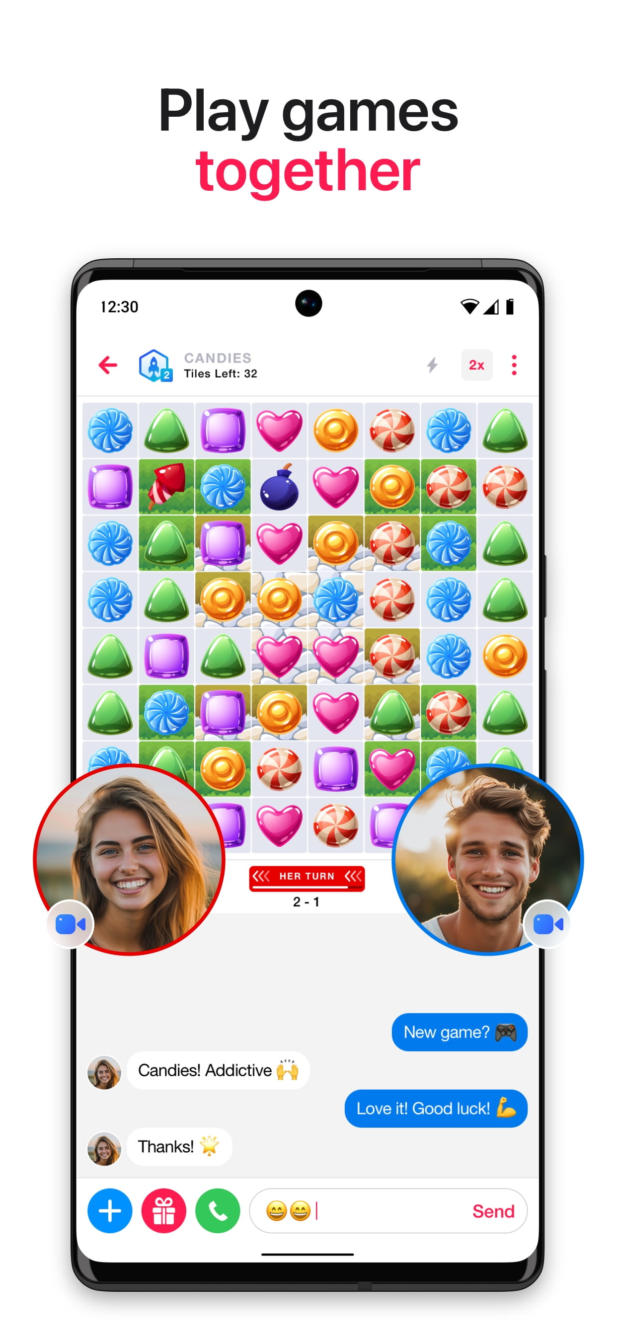 اسکرین شات 3 برنامه Sociable - Social Games & Chat