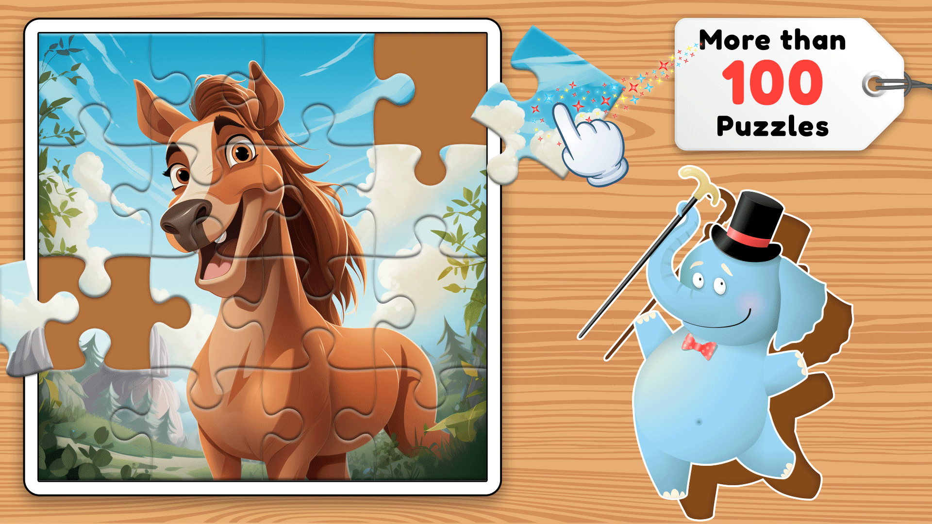 اسکرین شات 2 بازی Jigsaw Puzzle Game: HD Puzzles