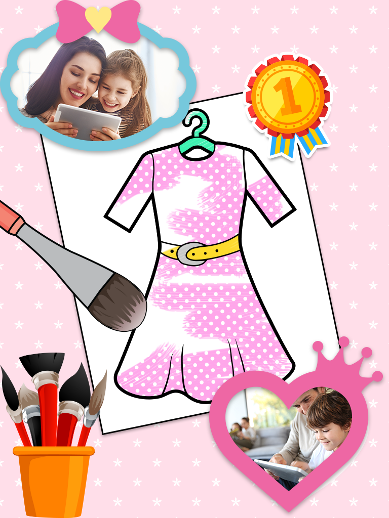 اسکرین شات 4 برنامه Beauty Coloring Book 3