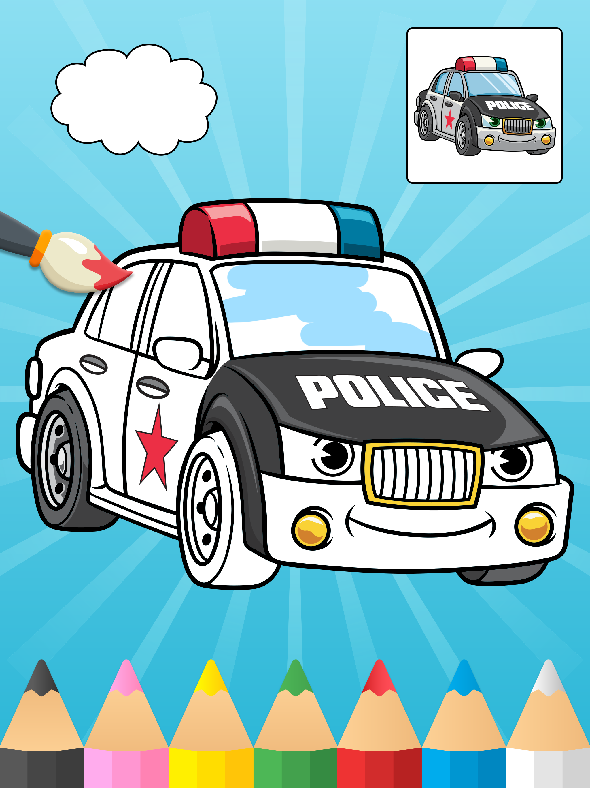 اسکرین شات 1 برنامه Coloring Book & Games for Kids