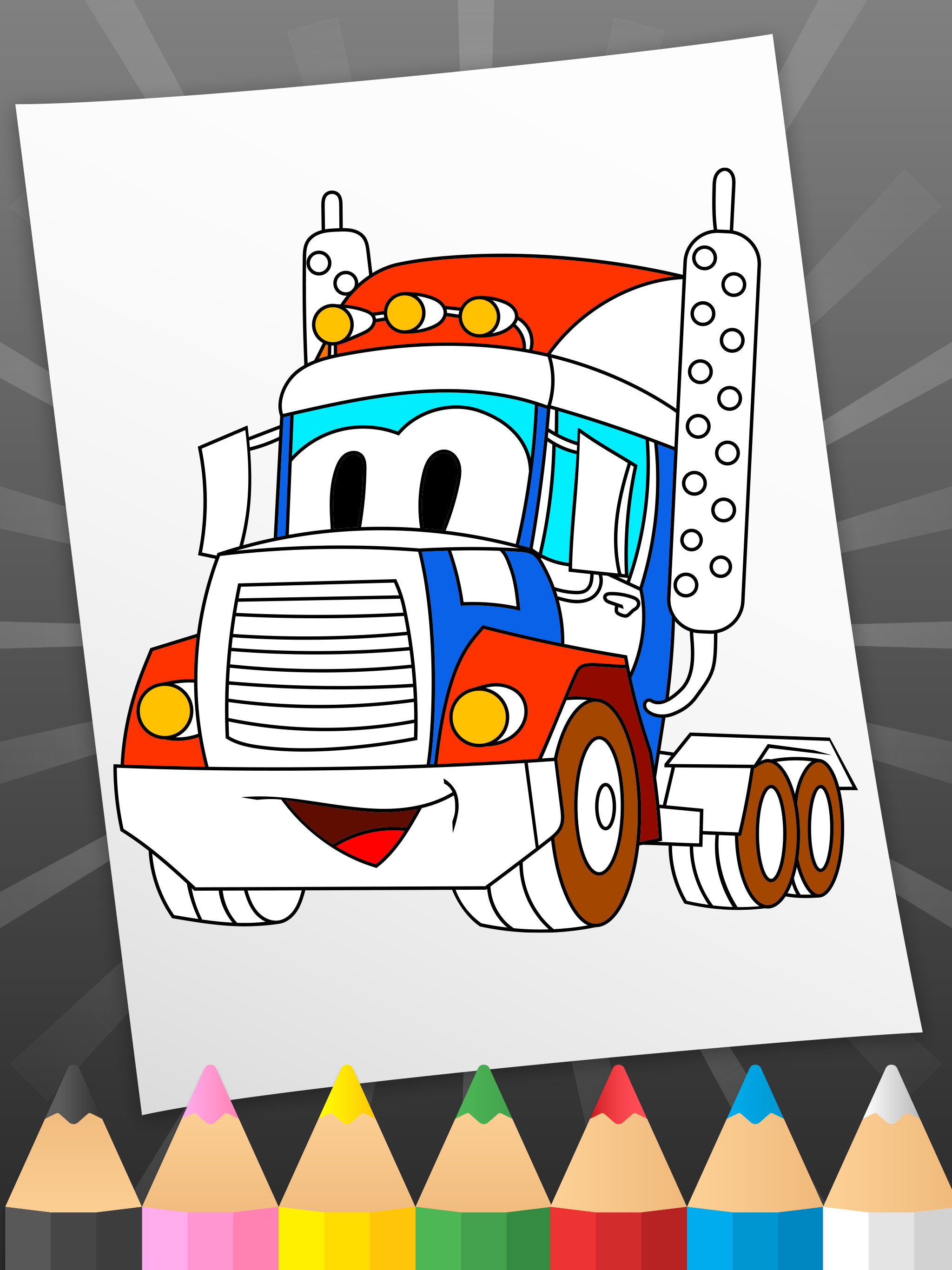 اسکرین شات 3 برنامه Coloring Book & Games for Kids