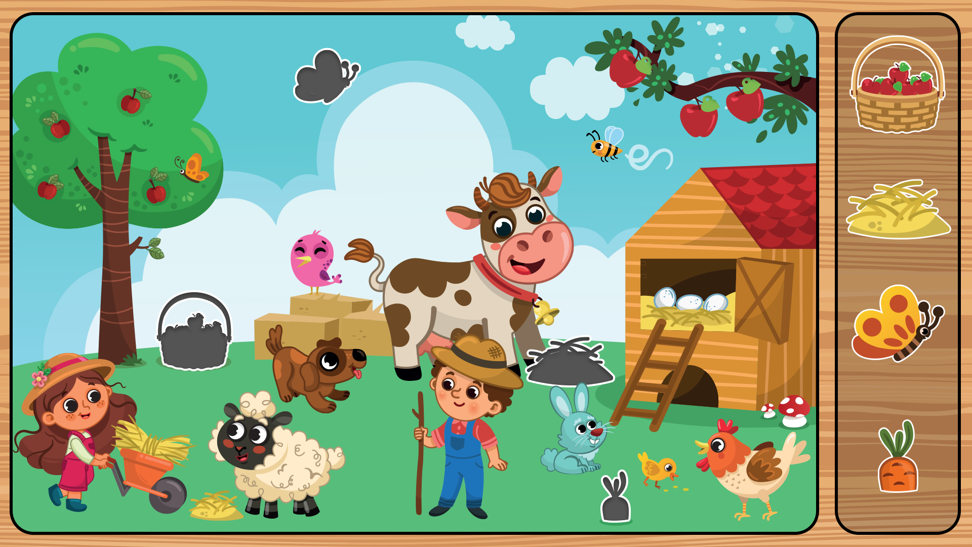 اسکرین شات 1 برنامه Toddler & Preschool Kids Games