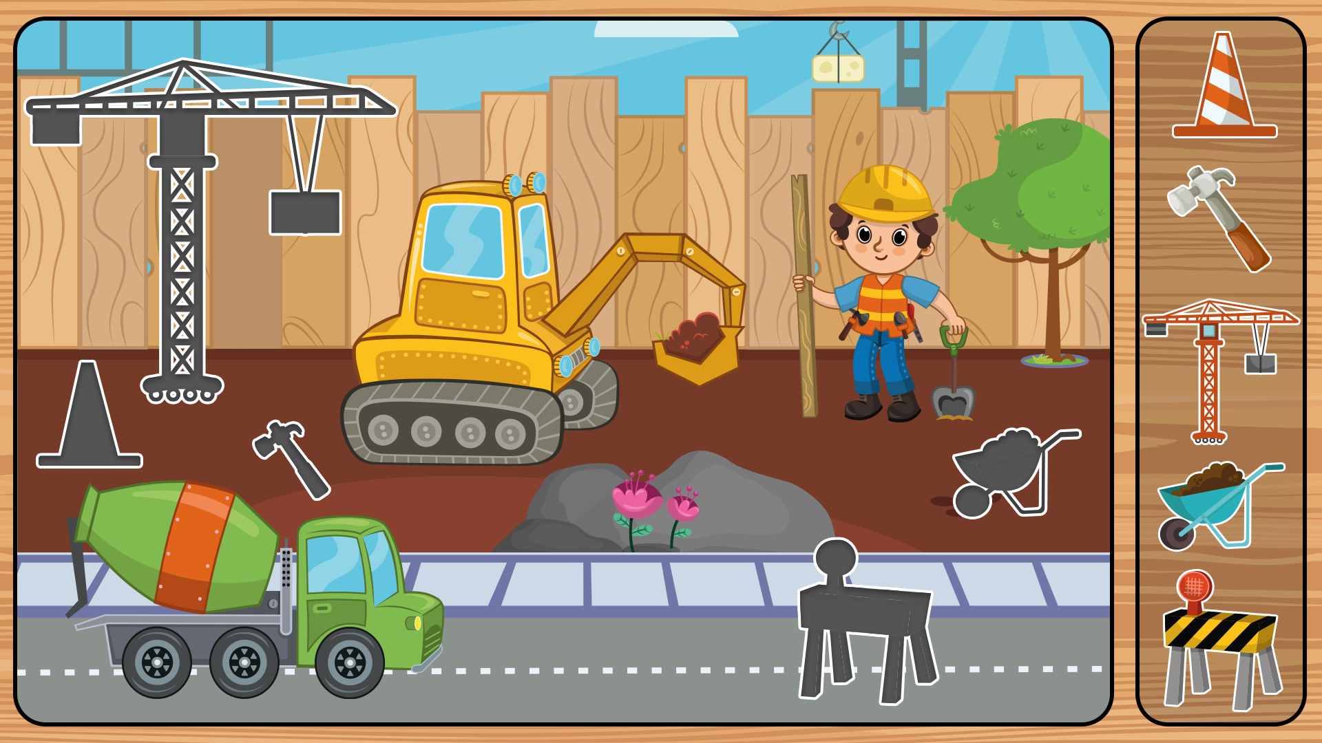 اسکرین شات 2 برنامه Toddler & Preschool Kids Games