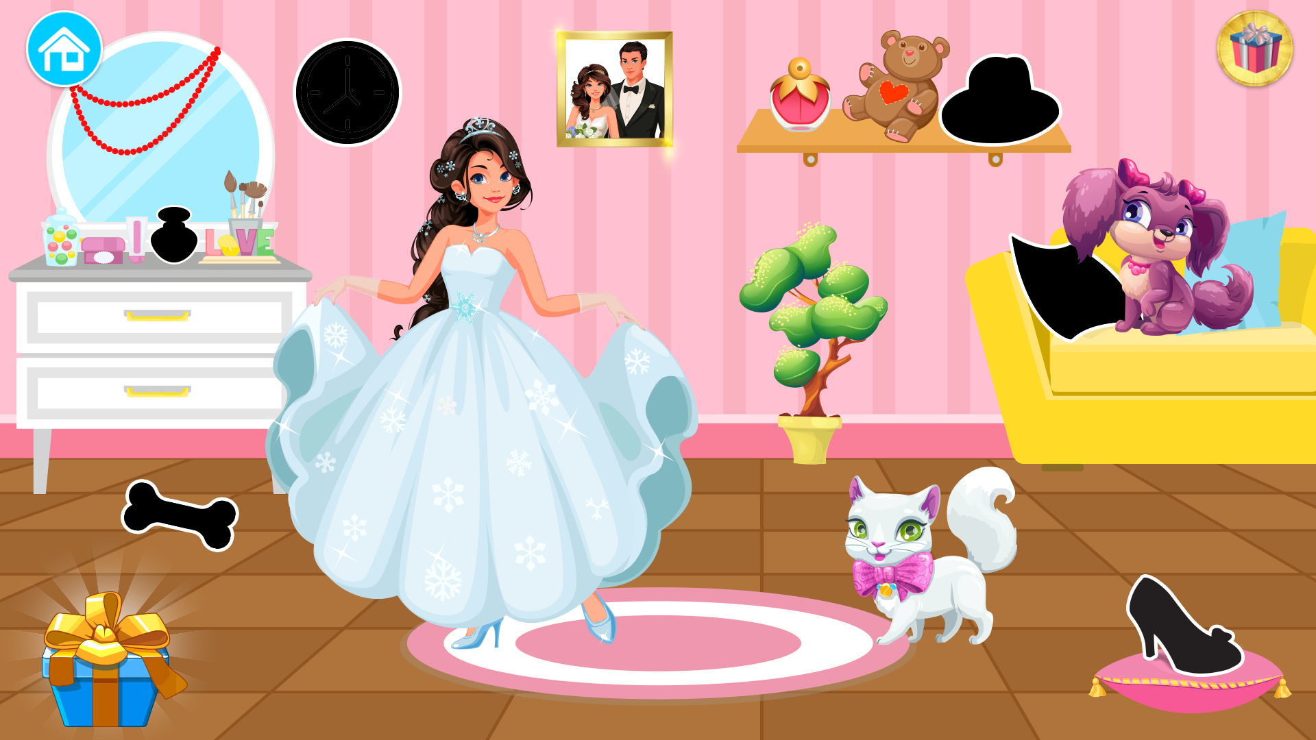 اسکرین شات 5 برنامه Princess Coloring Book & Games