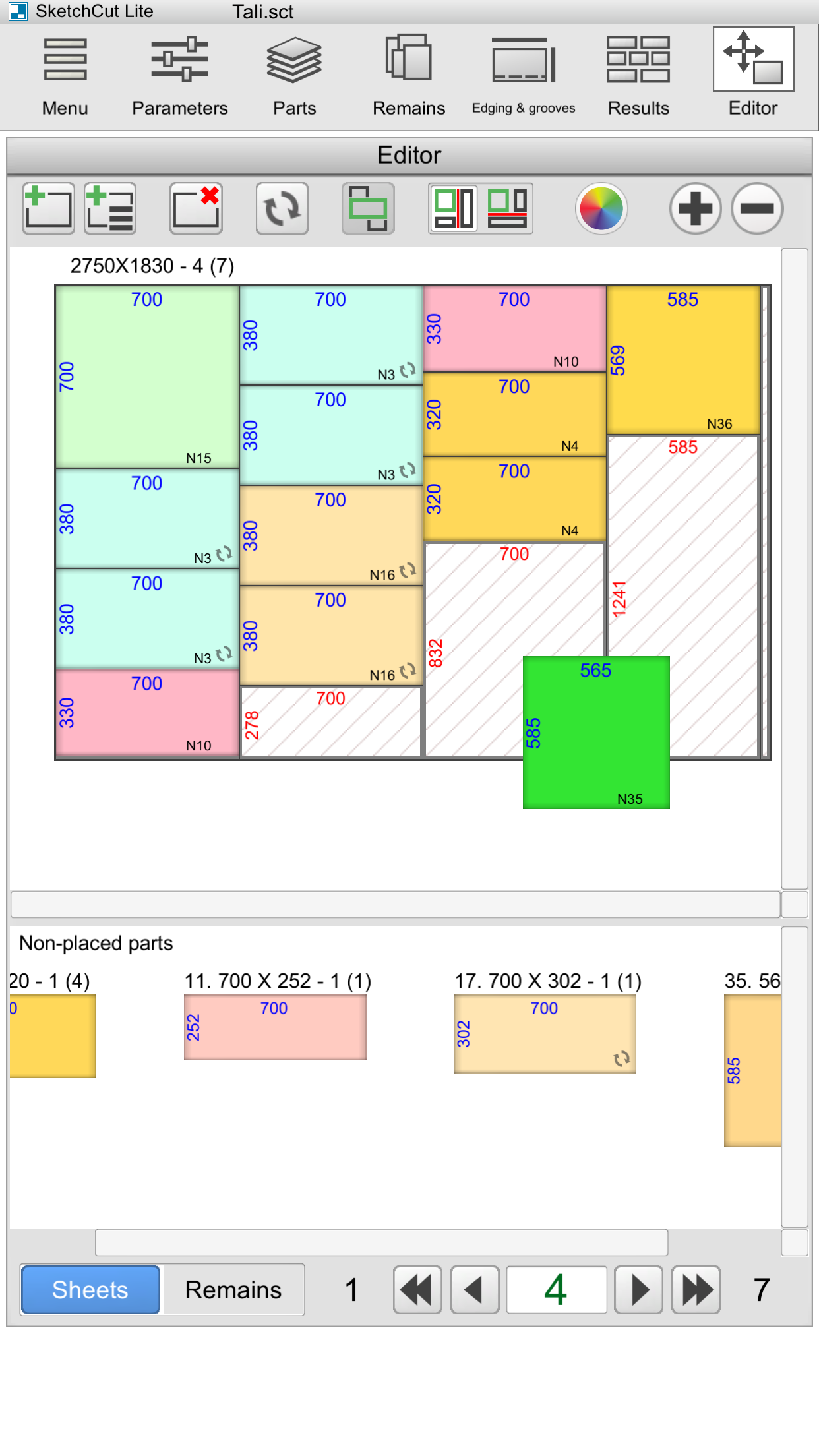 اسکرین شات 4 برنامه SketchCut