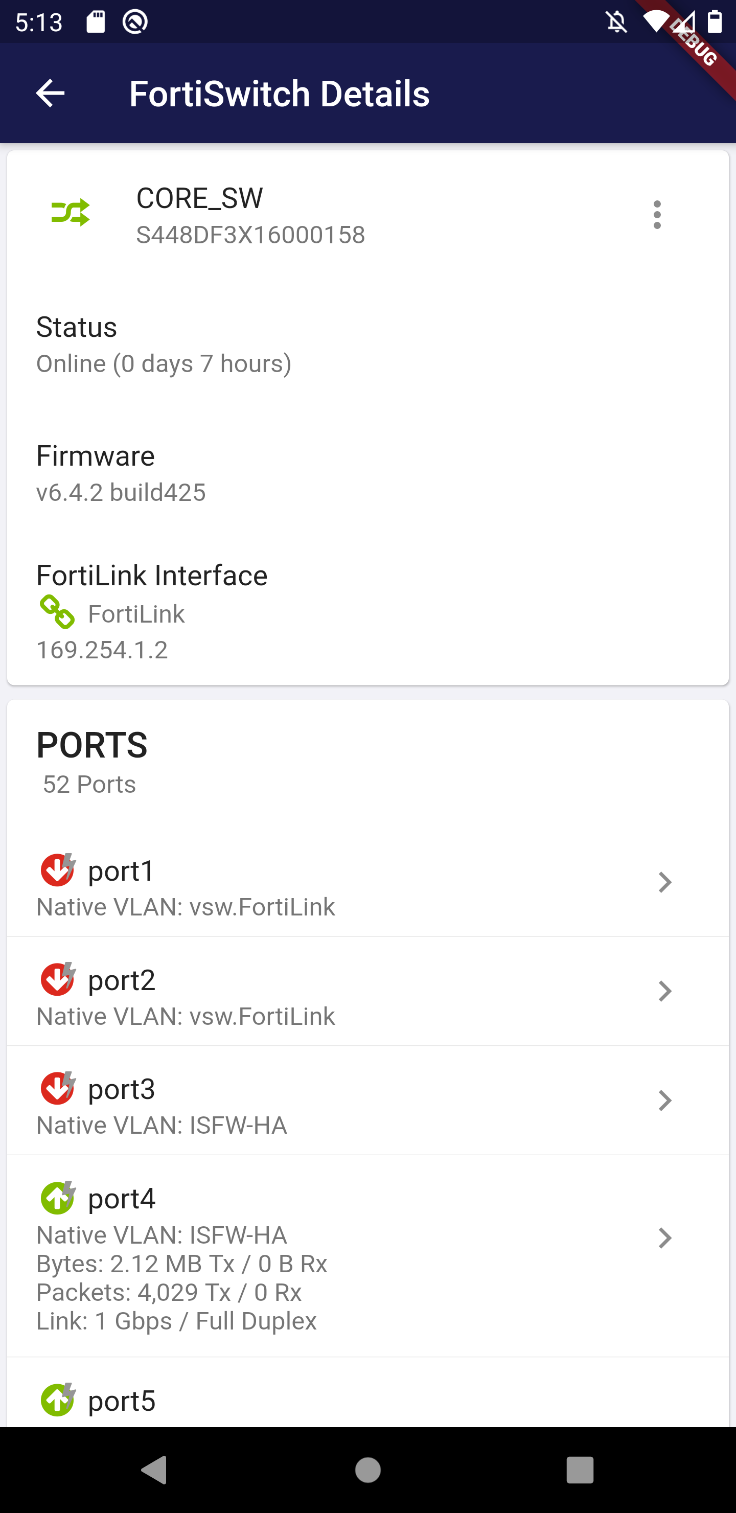اسکرین شات 7 برنامه FortiExplorer