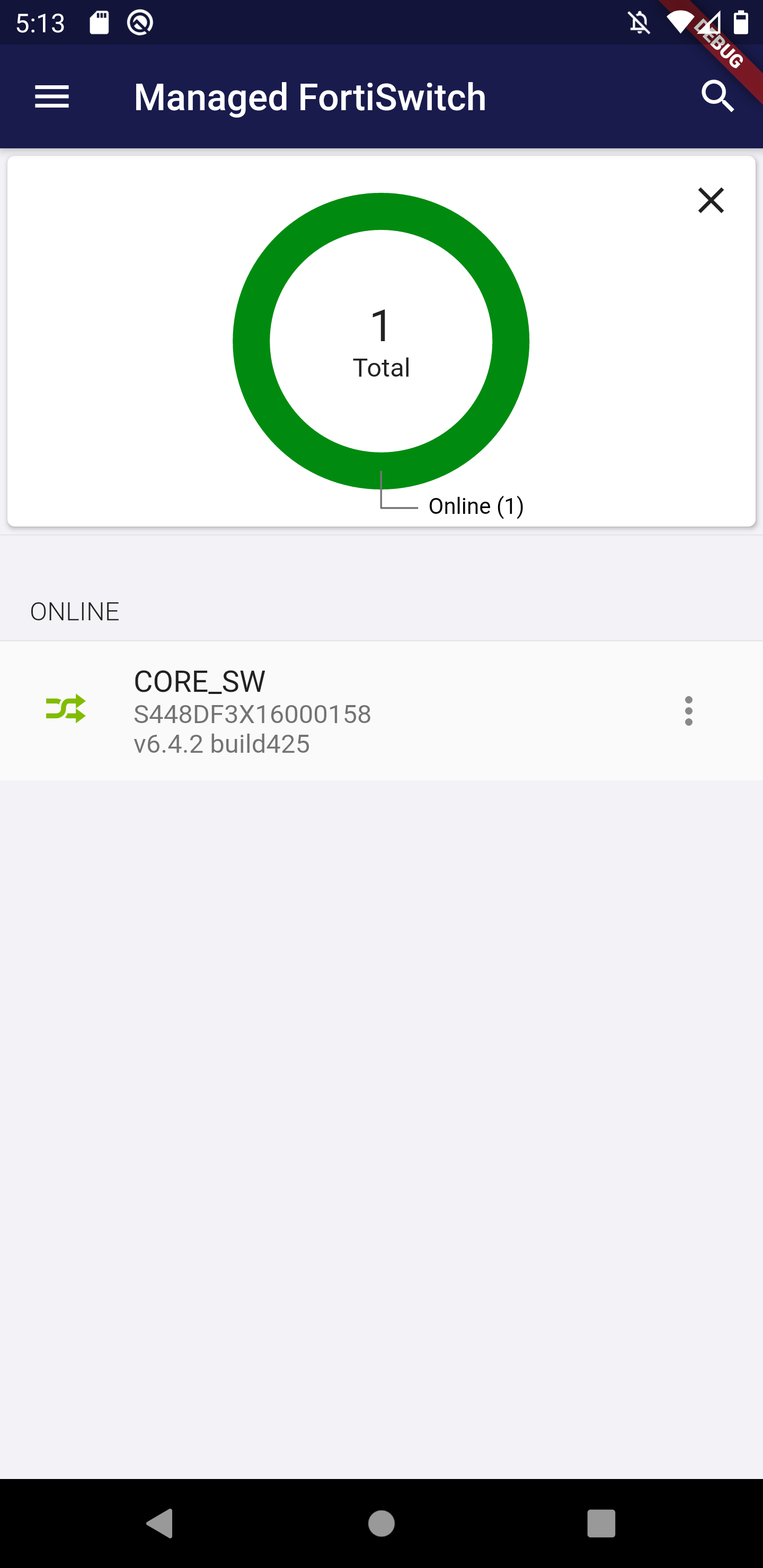اسکرین شات 6 برنامه FortiExplorer