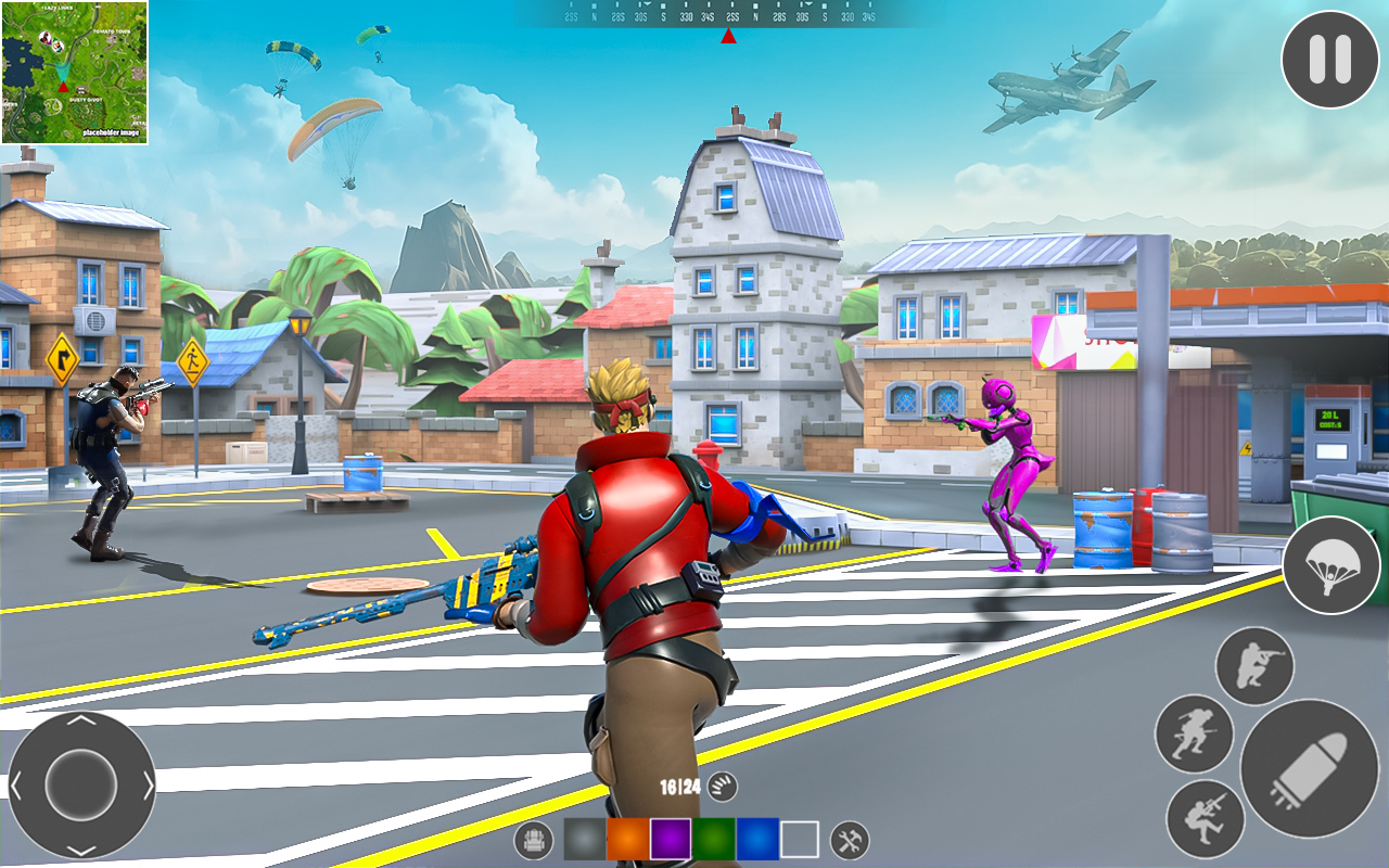 اسکرین شات 4 بازی Squad Night Fort Battle Royale