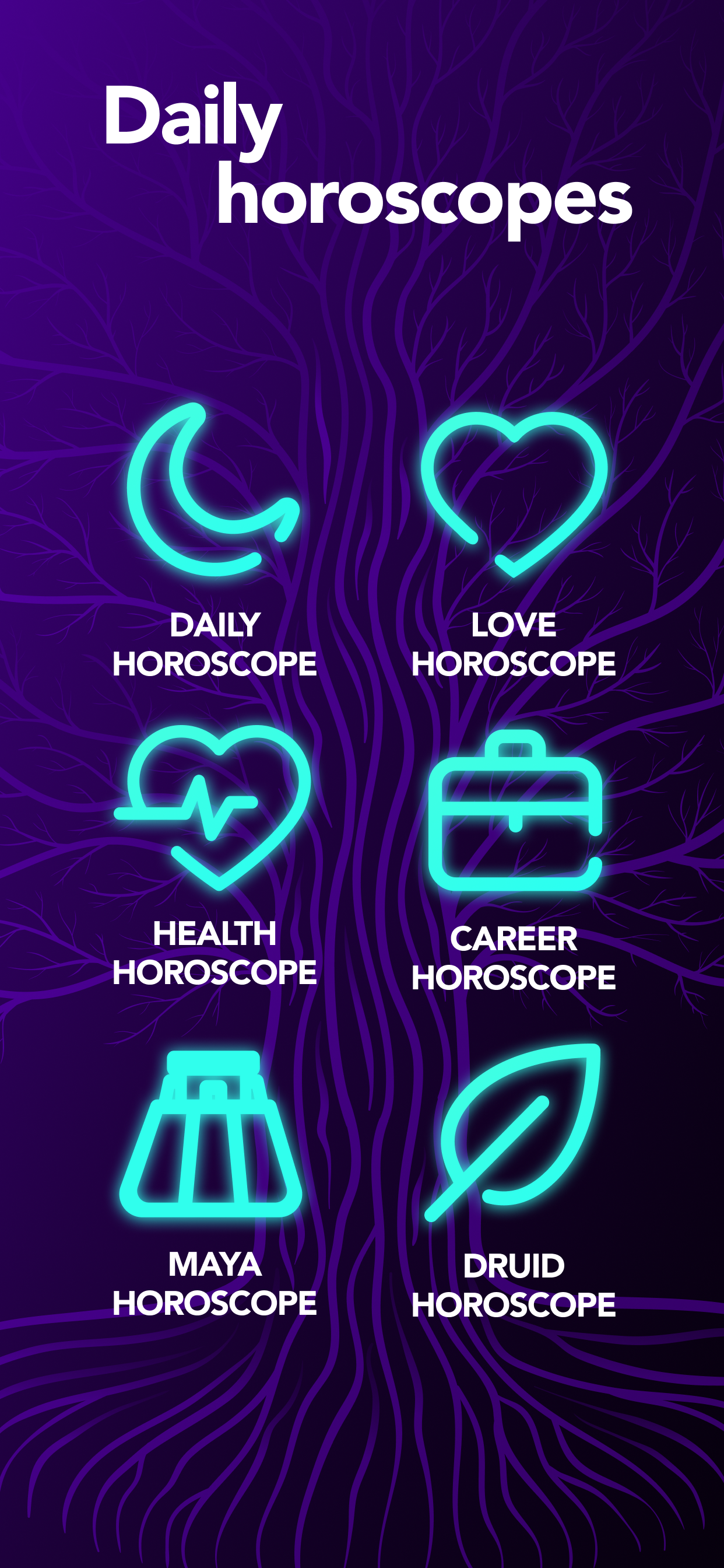 اسکرین شات 4 برنامه Astroline: Zodiac & Astrology
