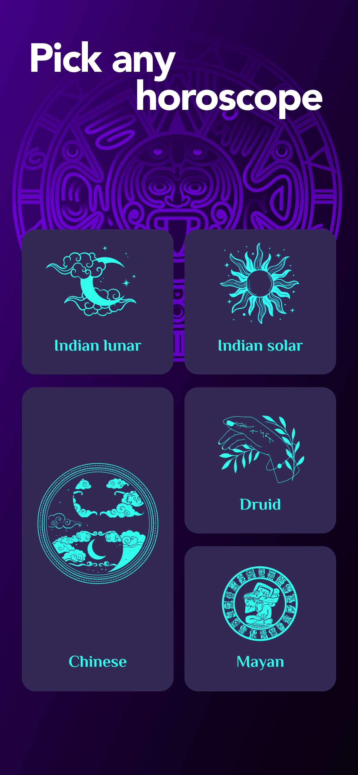 اسکرین شات 6 برنامه Astroline: Zodiac & Astrology