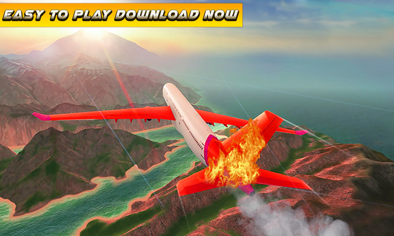 اسکرین شات 4 برنامه Plane Pilot Flight Simulator