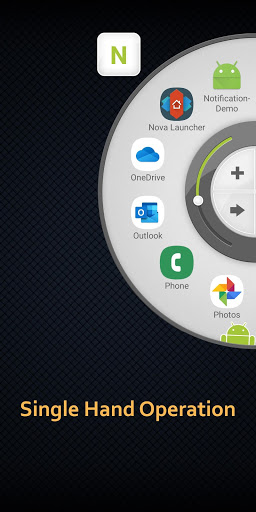 اسکرین شات 2 برنامه Wheel Launcher a free customizable sidebar