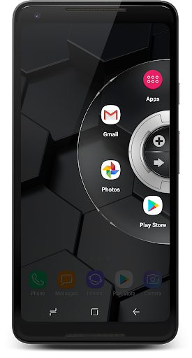 اسکرین شات 6 برنامه Wheel Launcher a free customizable sidebar