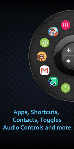 اسکرین شات 1 برنامه Wheel Launcher a free customizable sidebar