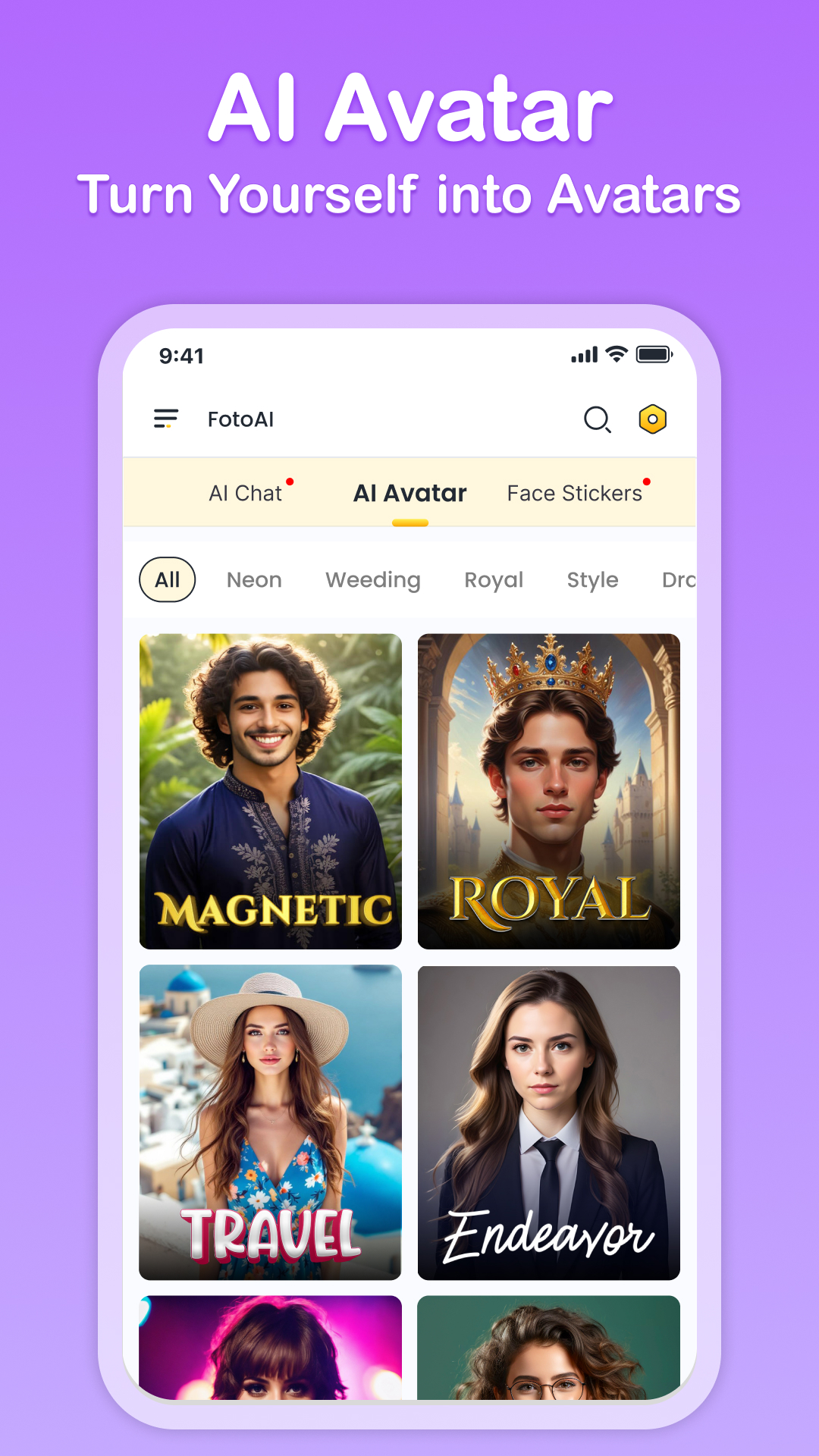 اسکرین شات 6 برنامه FotoAI Keyboard Themes & Fonts