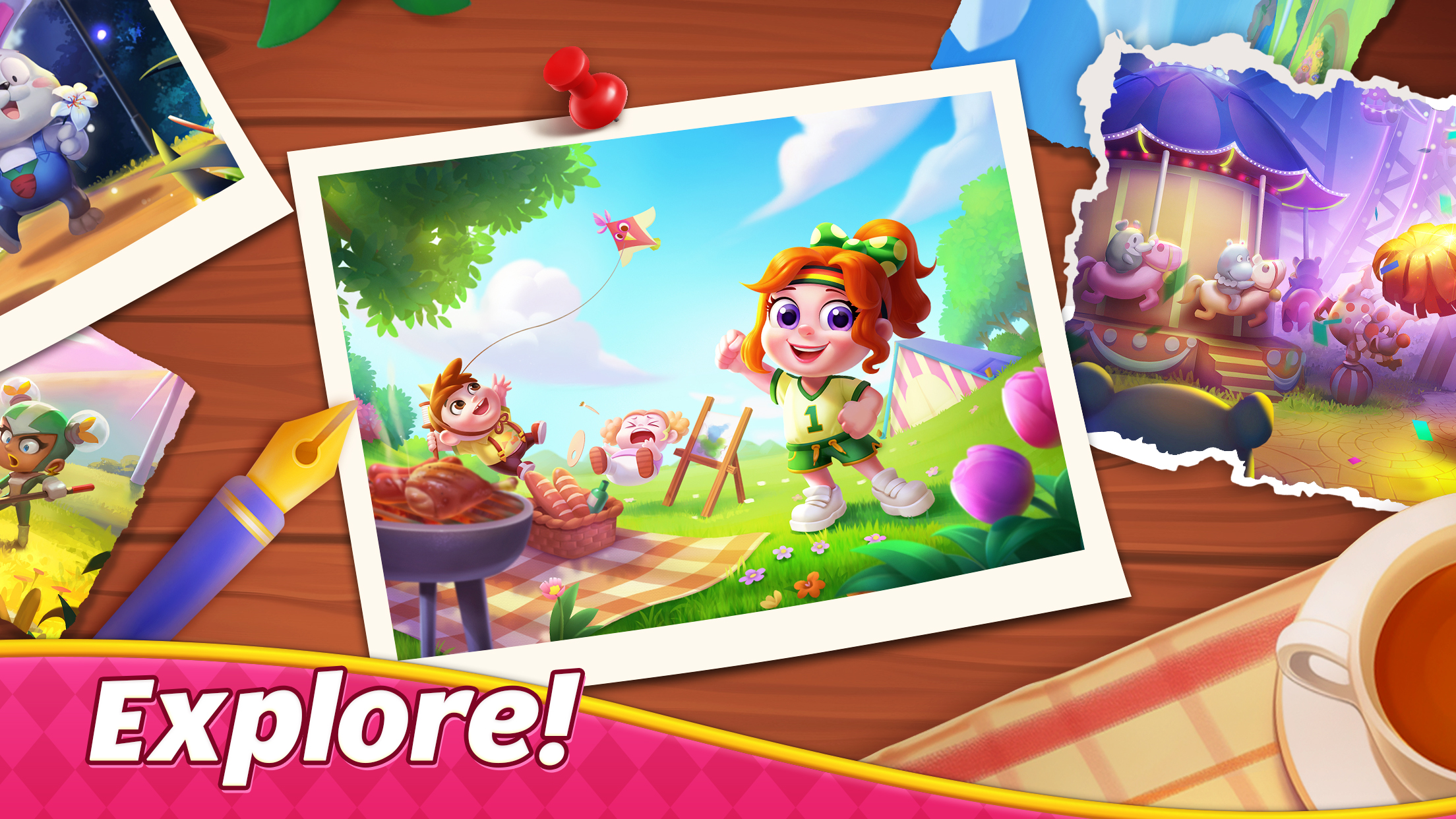 اسکرین شات 8 بازی Mergical-Fun Match Island Game