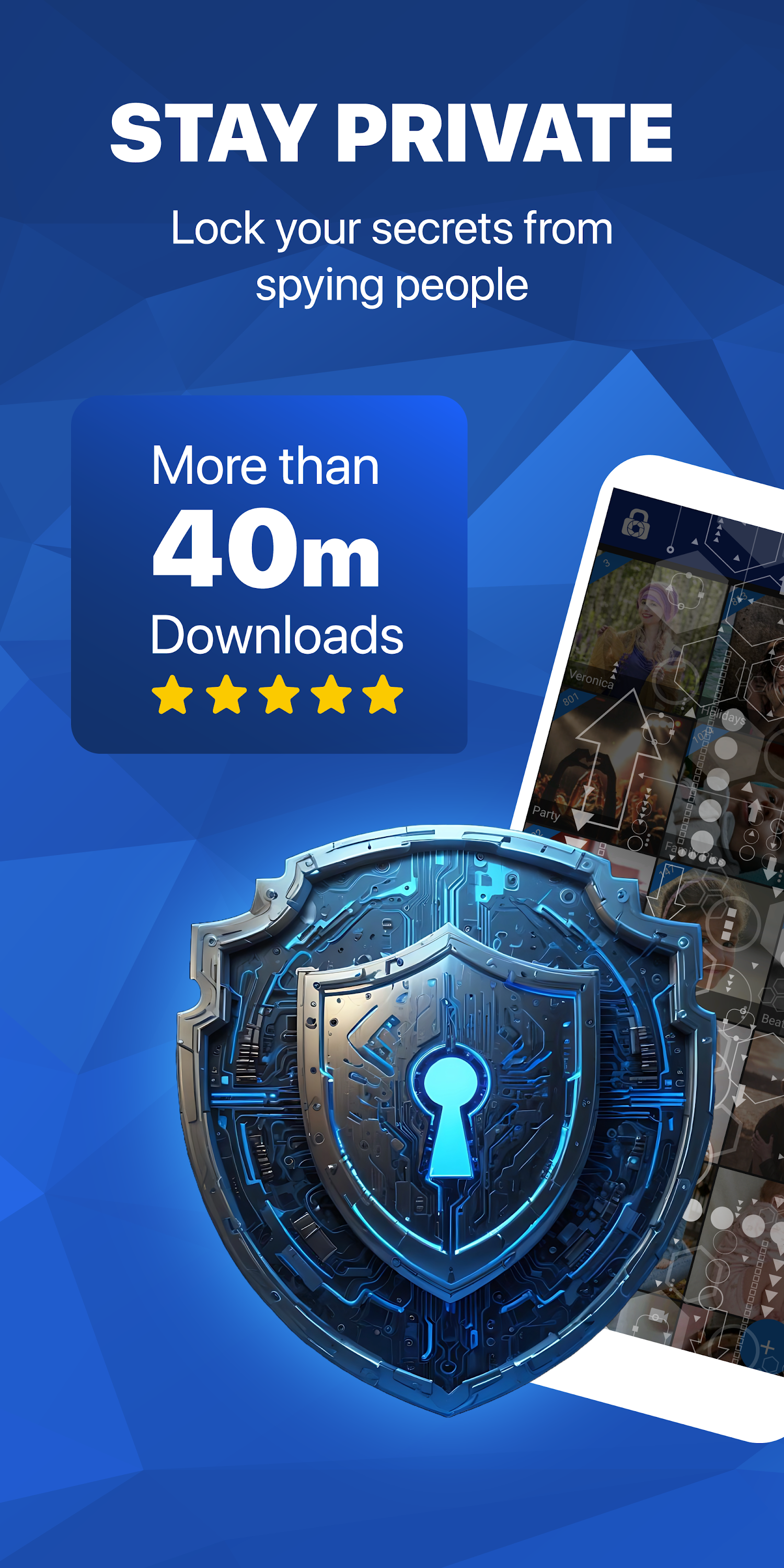 اسکرین شات 3 برنامه LockMyPix Safe Photo Vault