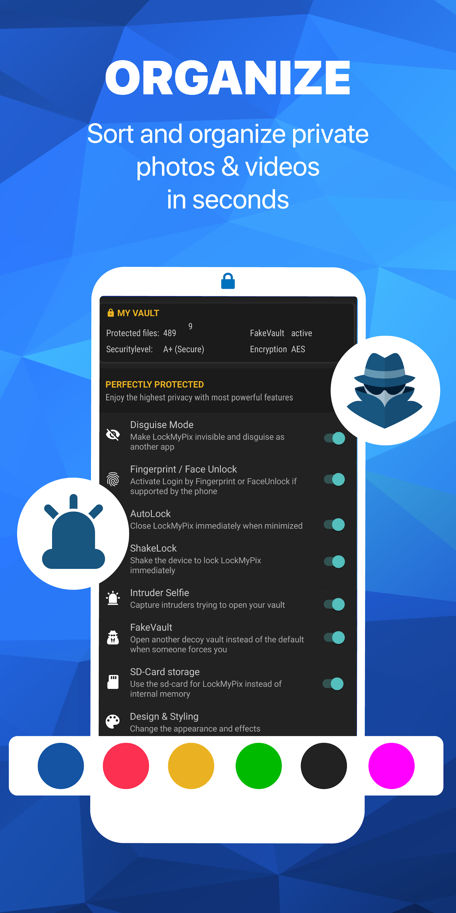 اسکرین شات 8 برنامه LockMyPix Safe Photo Vault