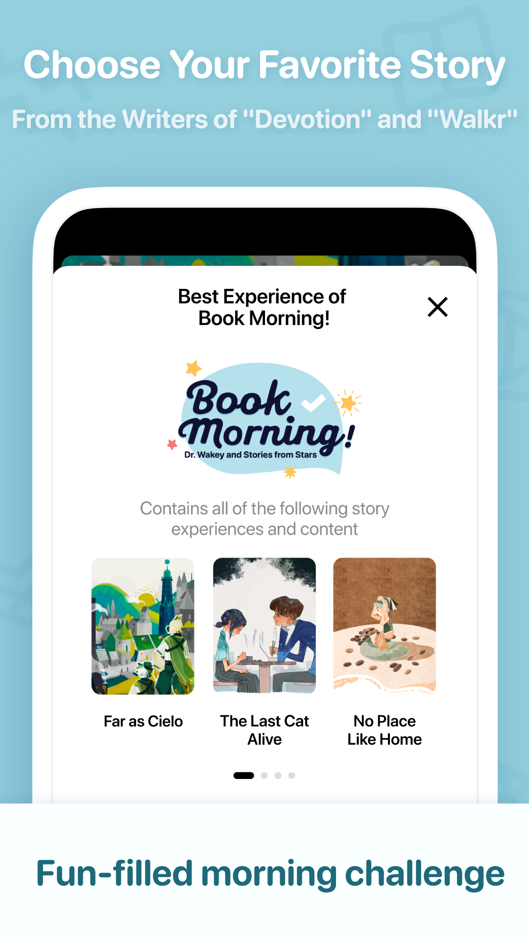 اسکرین شات 4 برنامه Book Morning Routine Waking Up