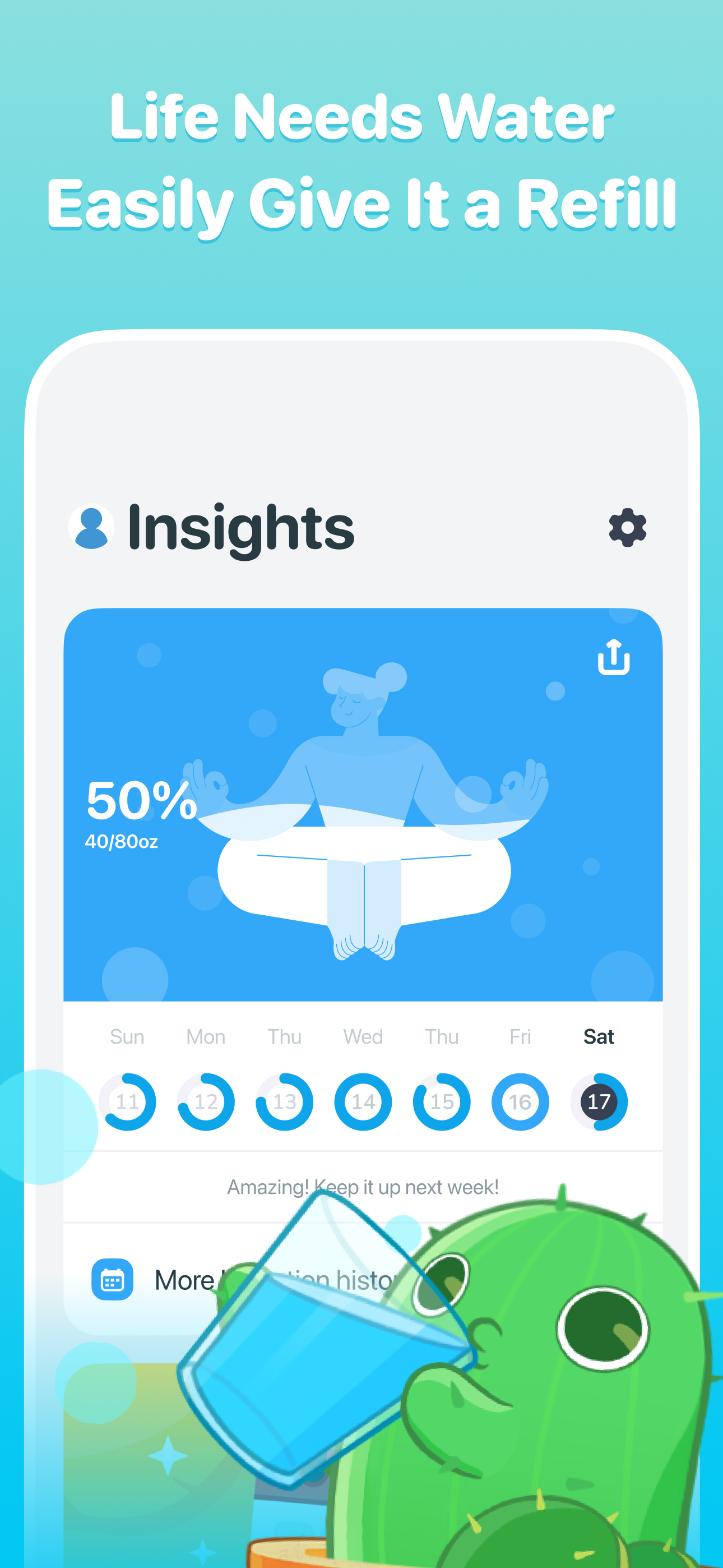 اسکرین شات 3 برنامه Plant Nanny - Water Tracker