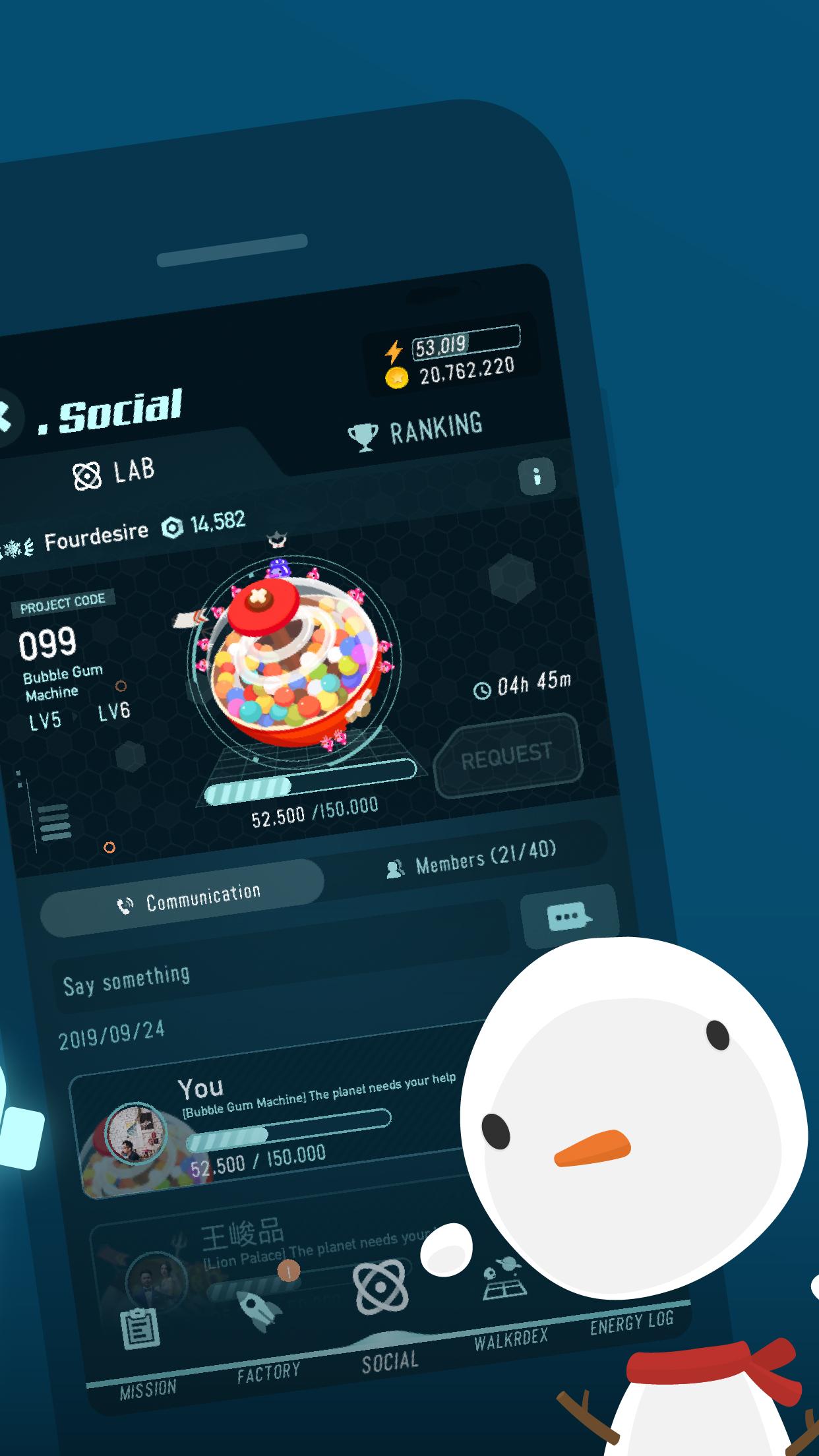 اسکرین شات 7 بازی Walkr: Fitness Space Adventure