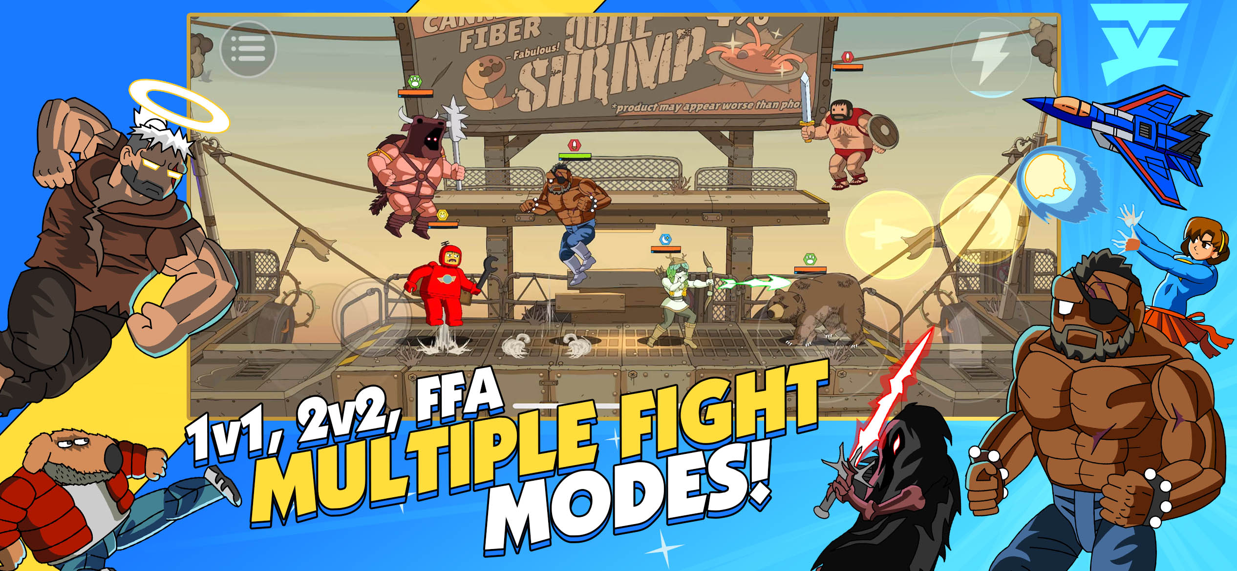 اسکرین شات 4 بازی Punch TV: Fighting Game Show