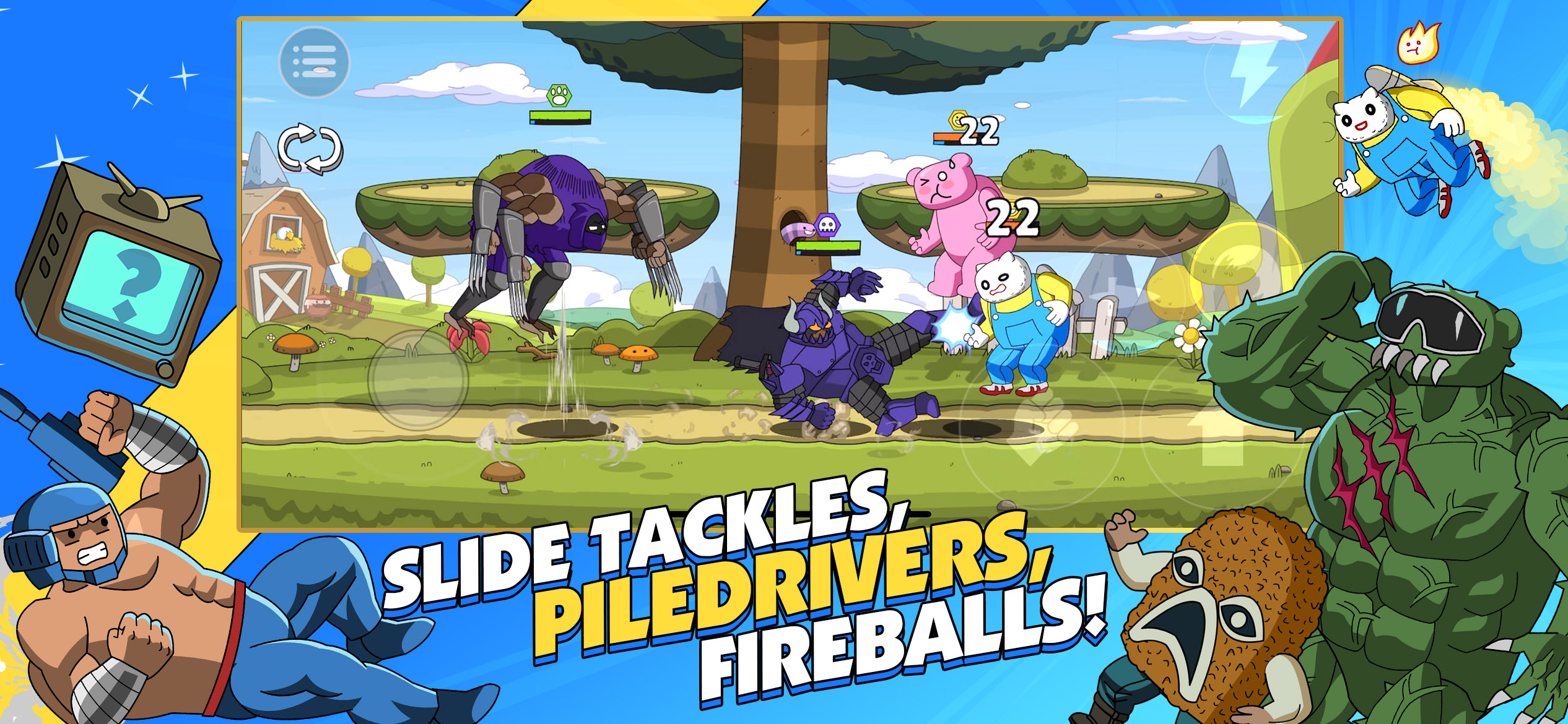 اسکرین شات 2 بازی Punch TV: Fighting Game Show