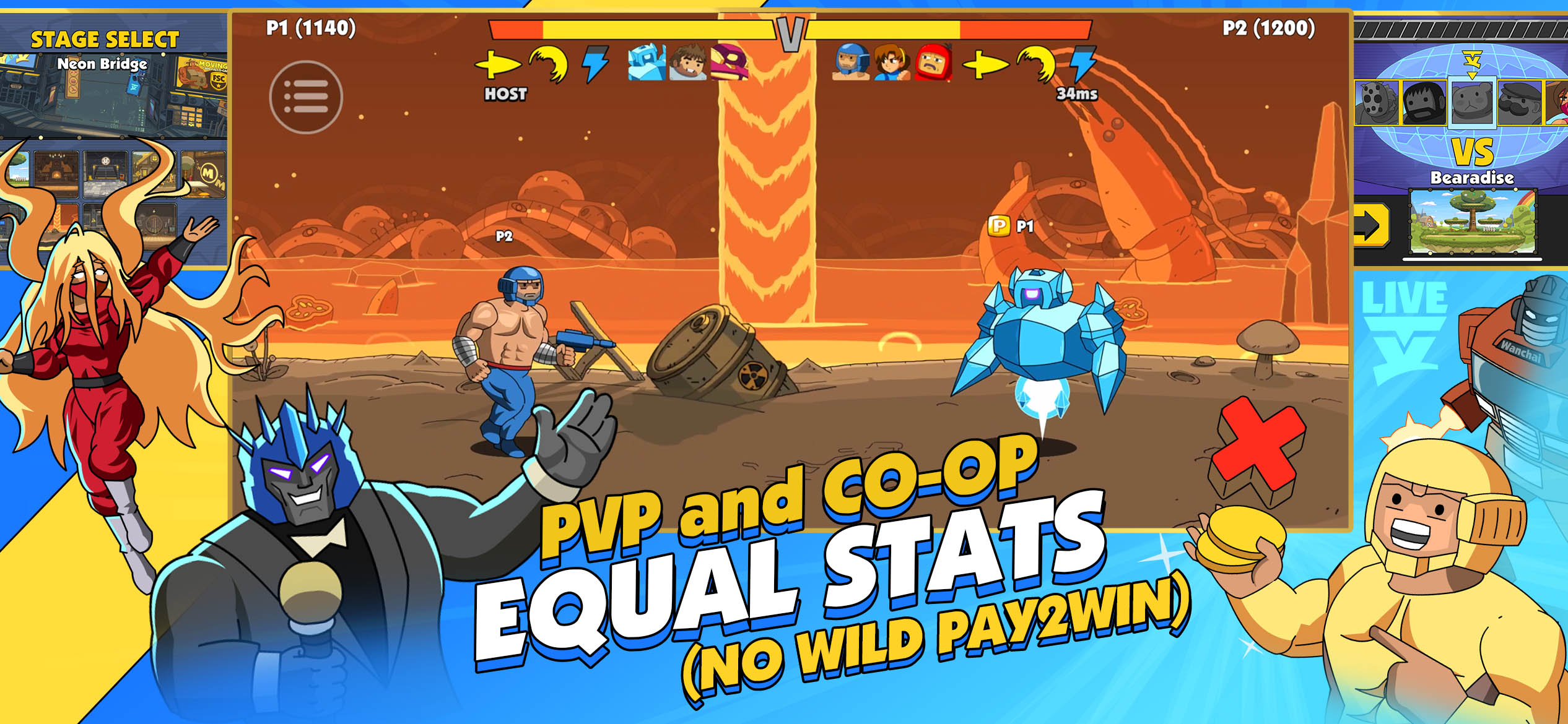 اسکرین شات 7 بازی Punch TV: Fighting Game Show