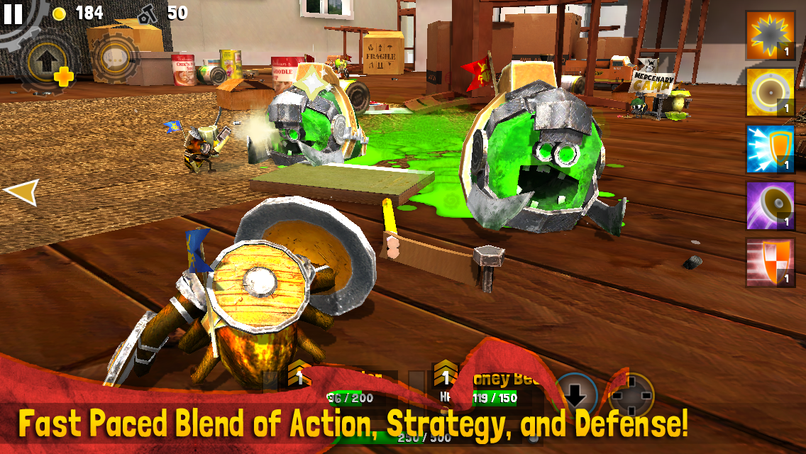 اسکرین شات 3 بازی Bug Heroes 2
