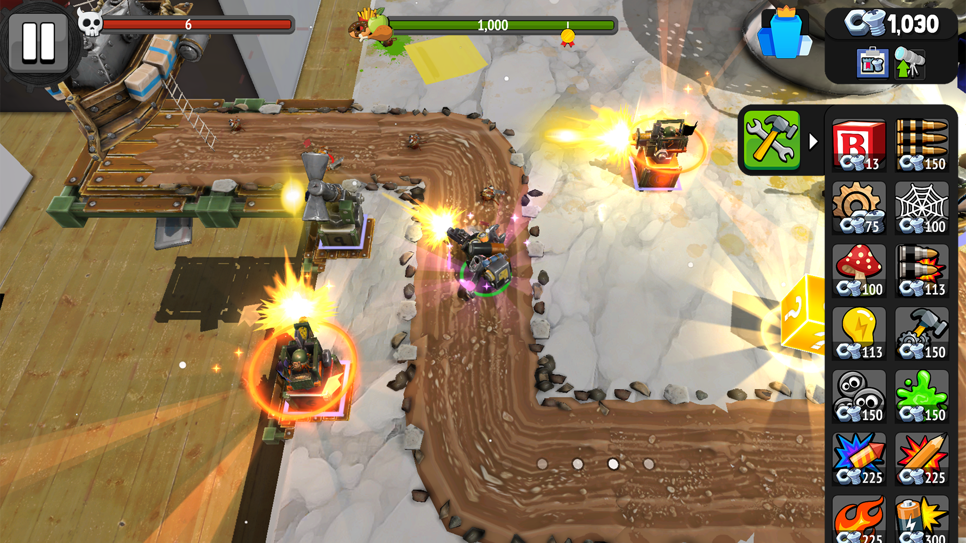 اسکرین شات 2 بازی Bug Heroes: Tower Defense