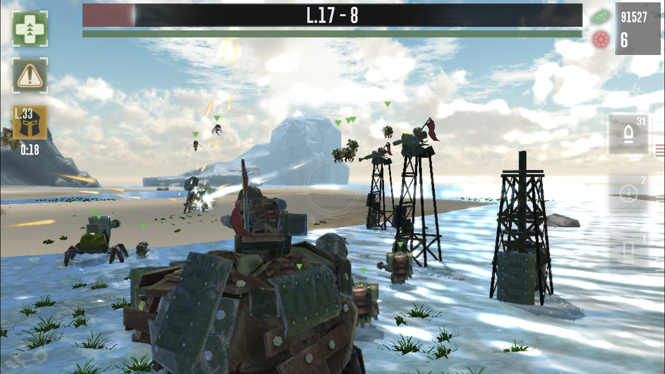 اسکرین شات 3 بازی War Tortoise - Idle Shooter