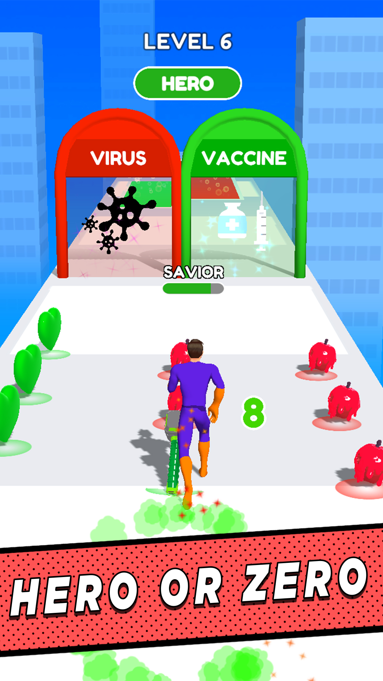 اسکرین شات 5 بازی Hero Verse Run