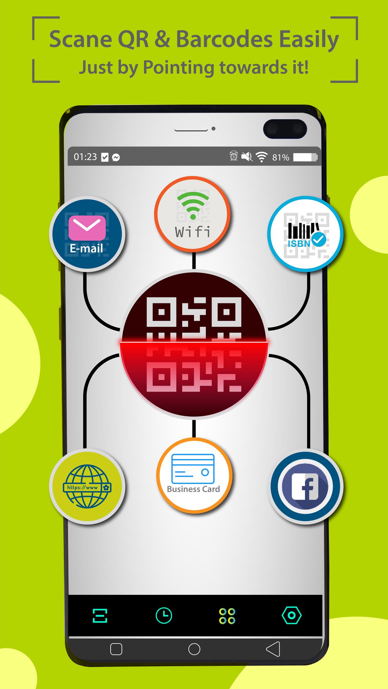 اسکرین شات 2 برنامه Barcode reader and Generator