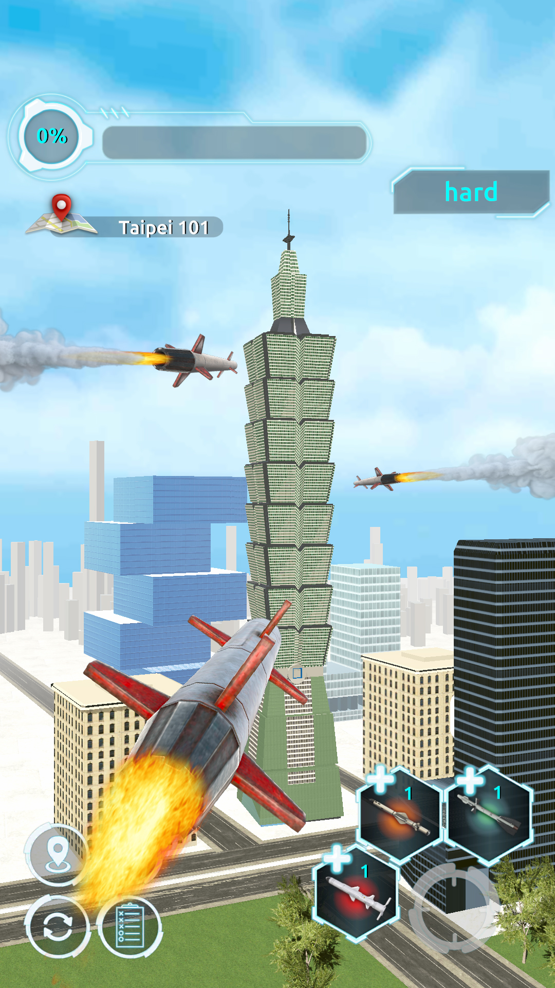 اسکرین شات 3 بازی City Demolish: Rocket Smash!