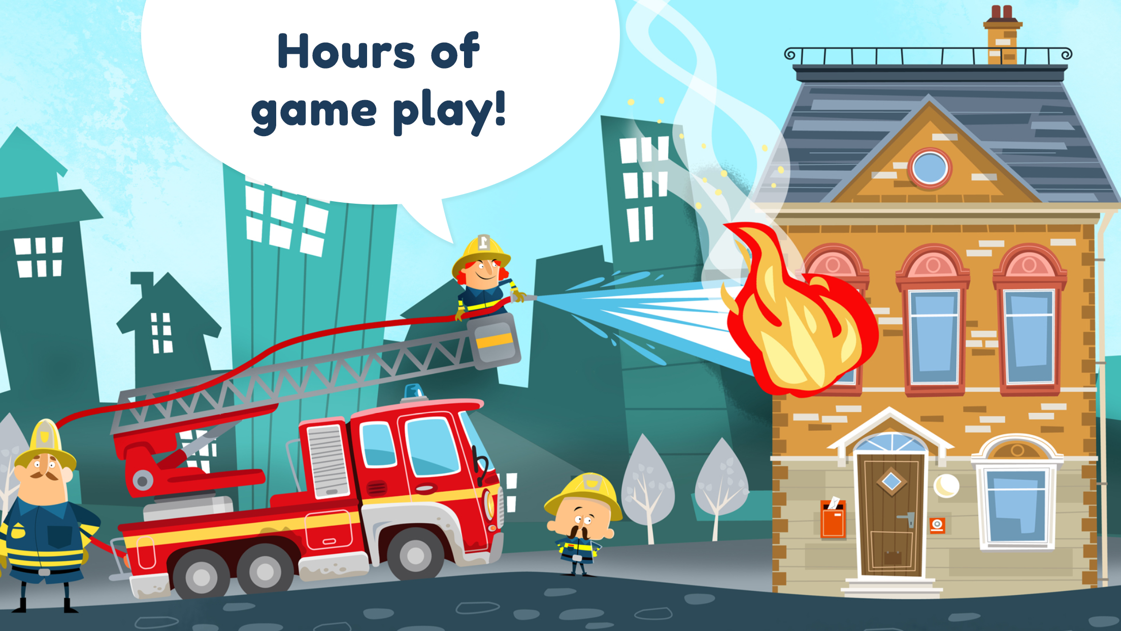 اسکرین شات 4 برنامه Little Fire Station
