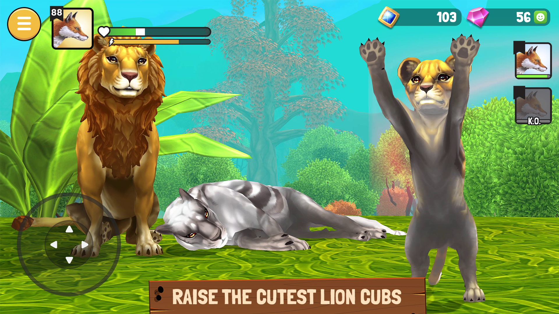 اسکرین شات 5 بازی Wild Kingdoms MMO: Animal Sim