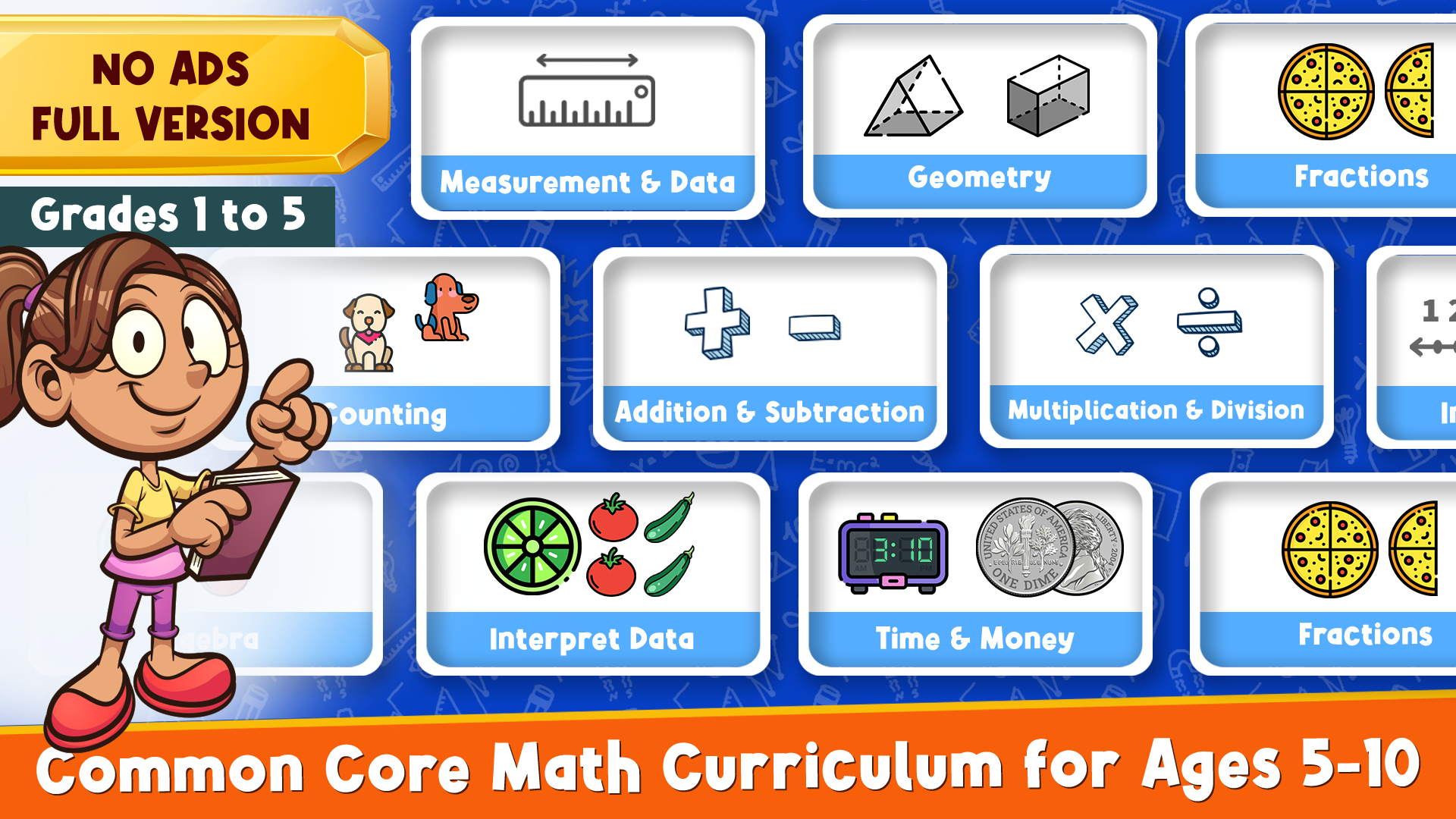 اسکرین شات 1 بازی Mathopolis - Kids Math Games