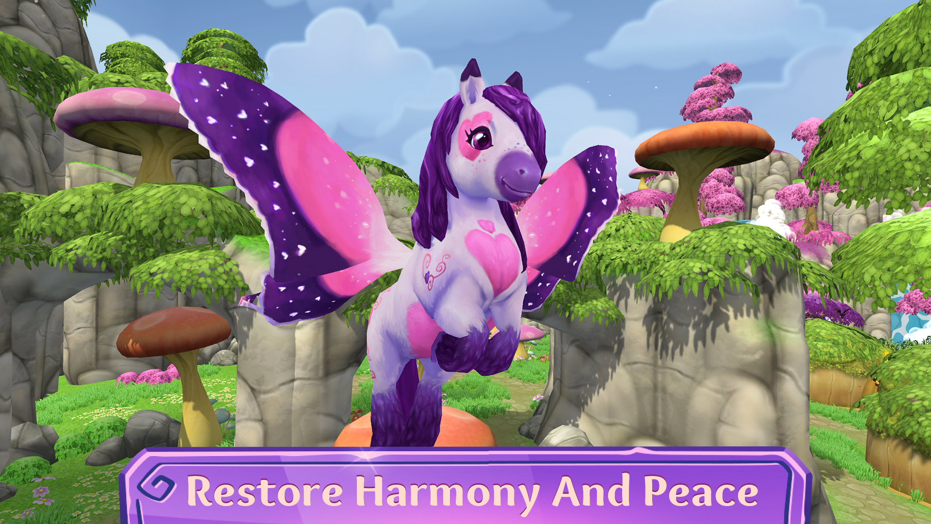 اسکرین شات 2 بازی Pony Tales: My Magic Horse