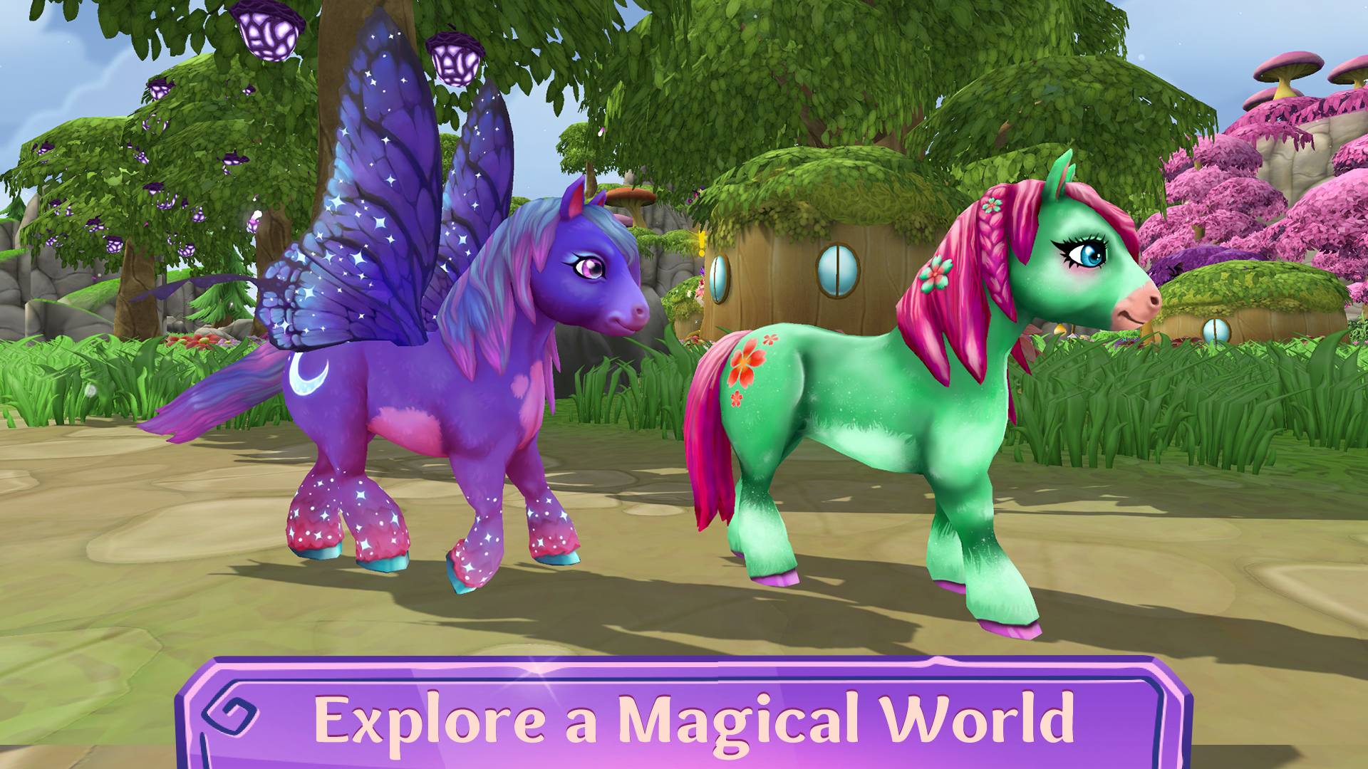 اسکرین شات 1 بازی Pony Tales: My Magic Horse