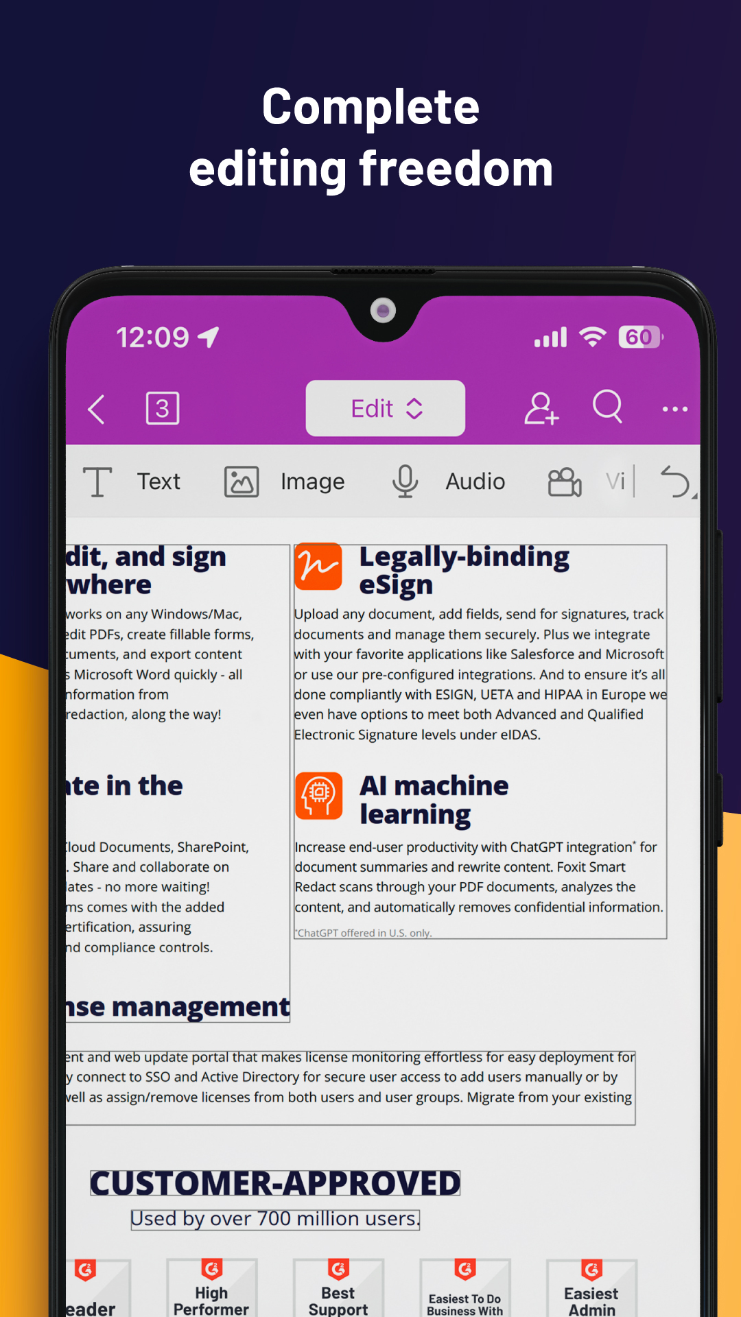 اسکرین شات 4 برنامه Foxit PDF Editor