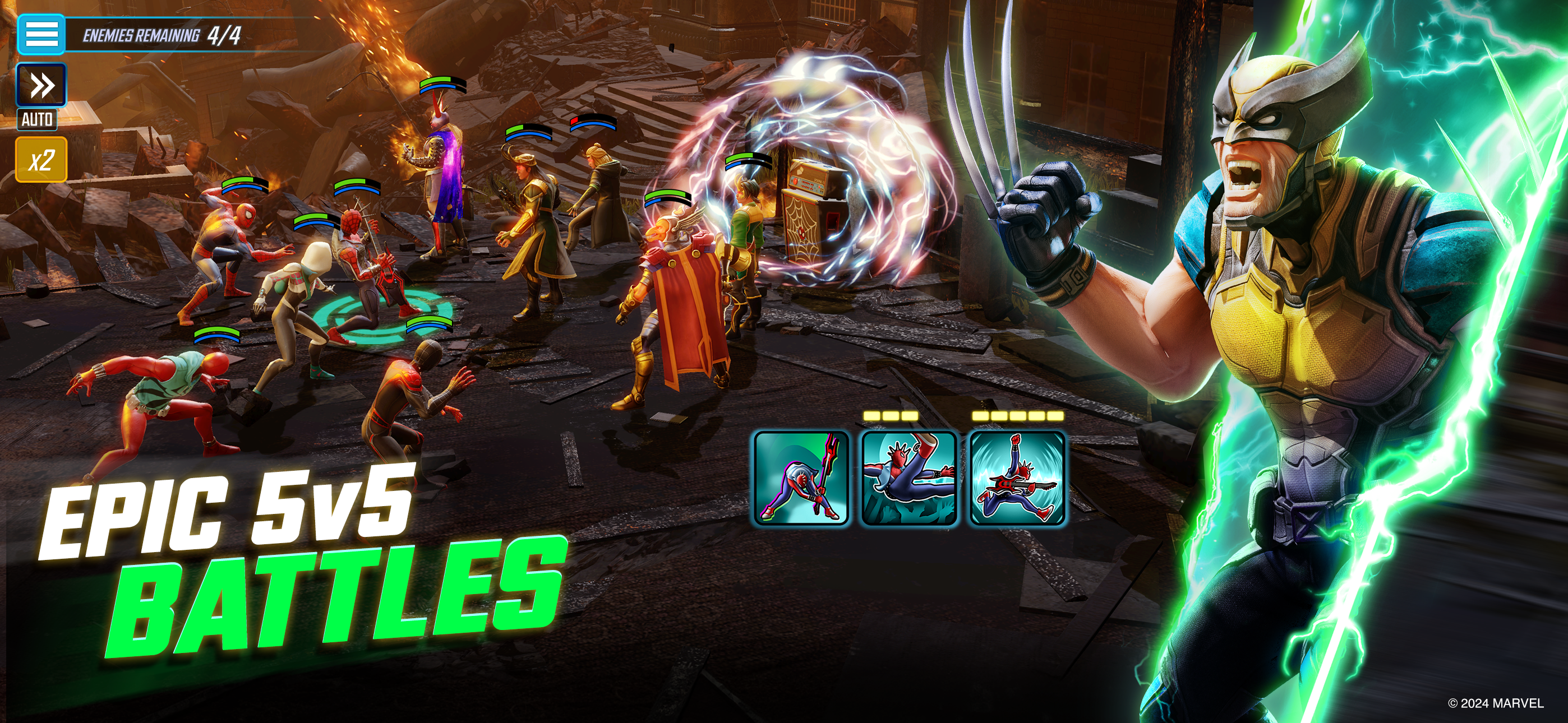 اسکرین شات 4 بازی MARVEL Strike Force: Squad RPG