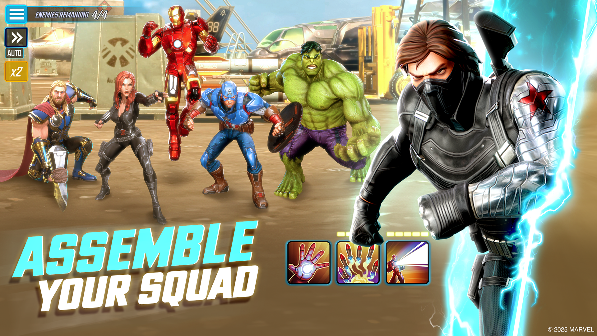 اسکرین شات 1 بازی MARVEL Strike Force: Squad RPG