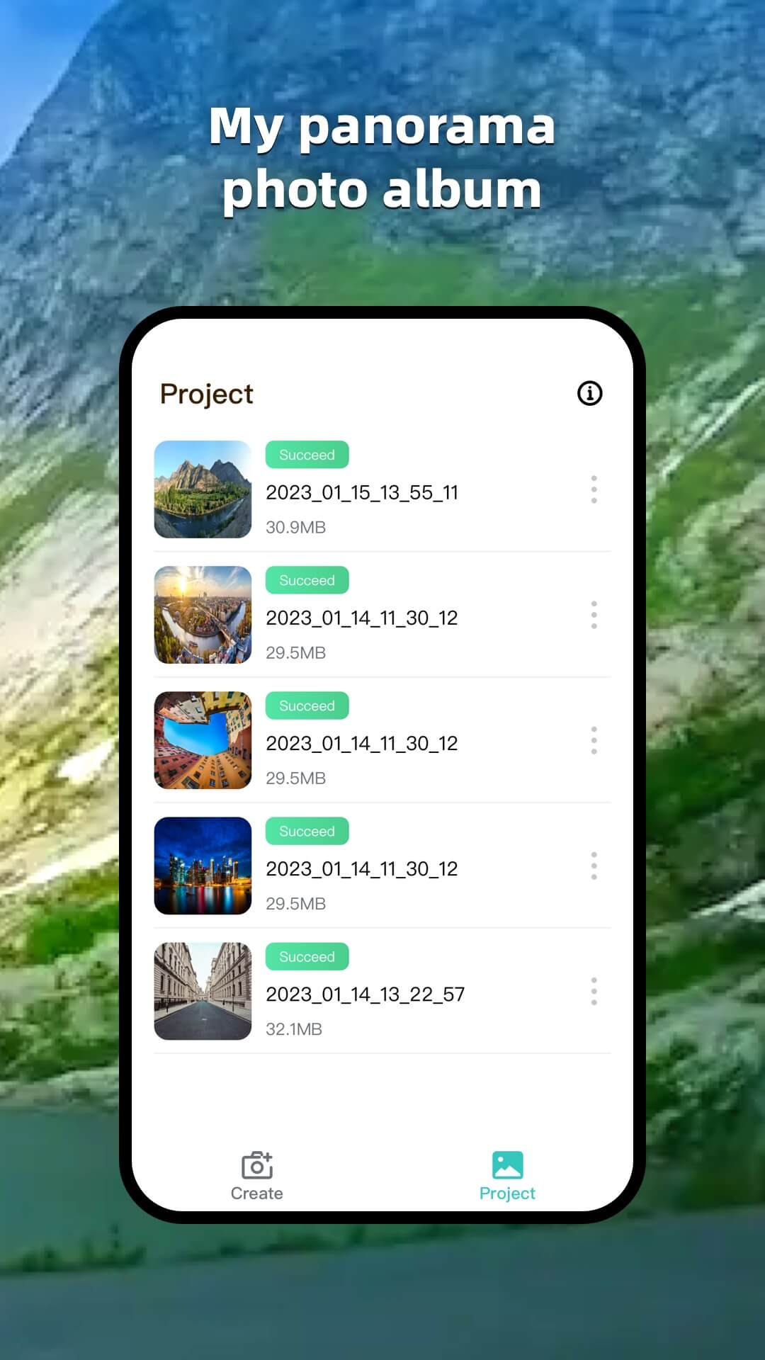 اسکرین شات 4 برنامه 360 Photo Sphere Camera