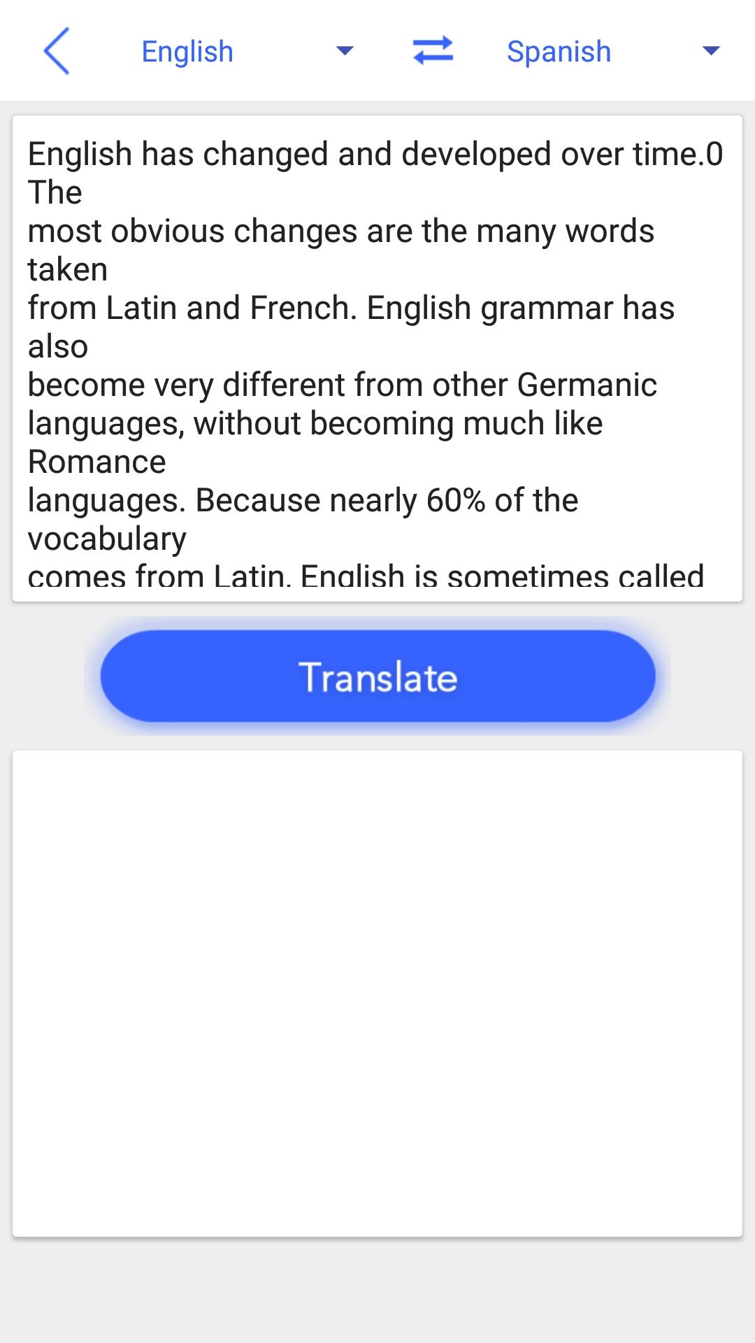 اسکرین شات 4 برنامه Camera Translator All Language
