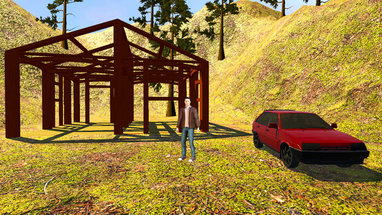 اسکرین شات 3 بازی VAZ Driving Simulator: LADA