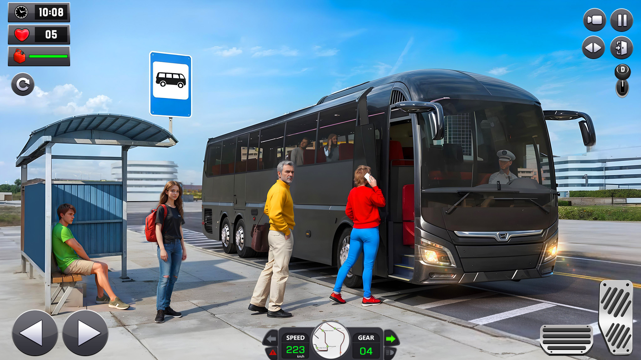اسکرین شات 3 بازی Bus Simulator: City Bus Games