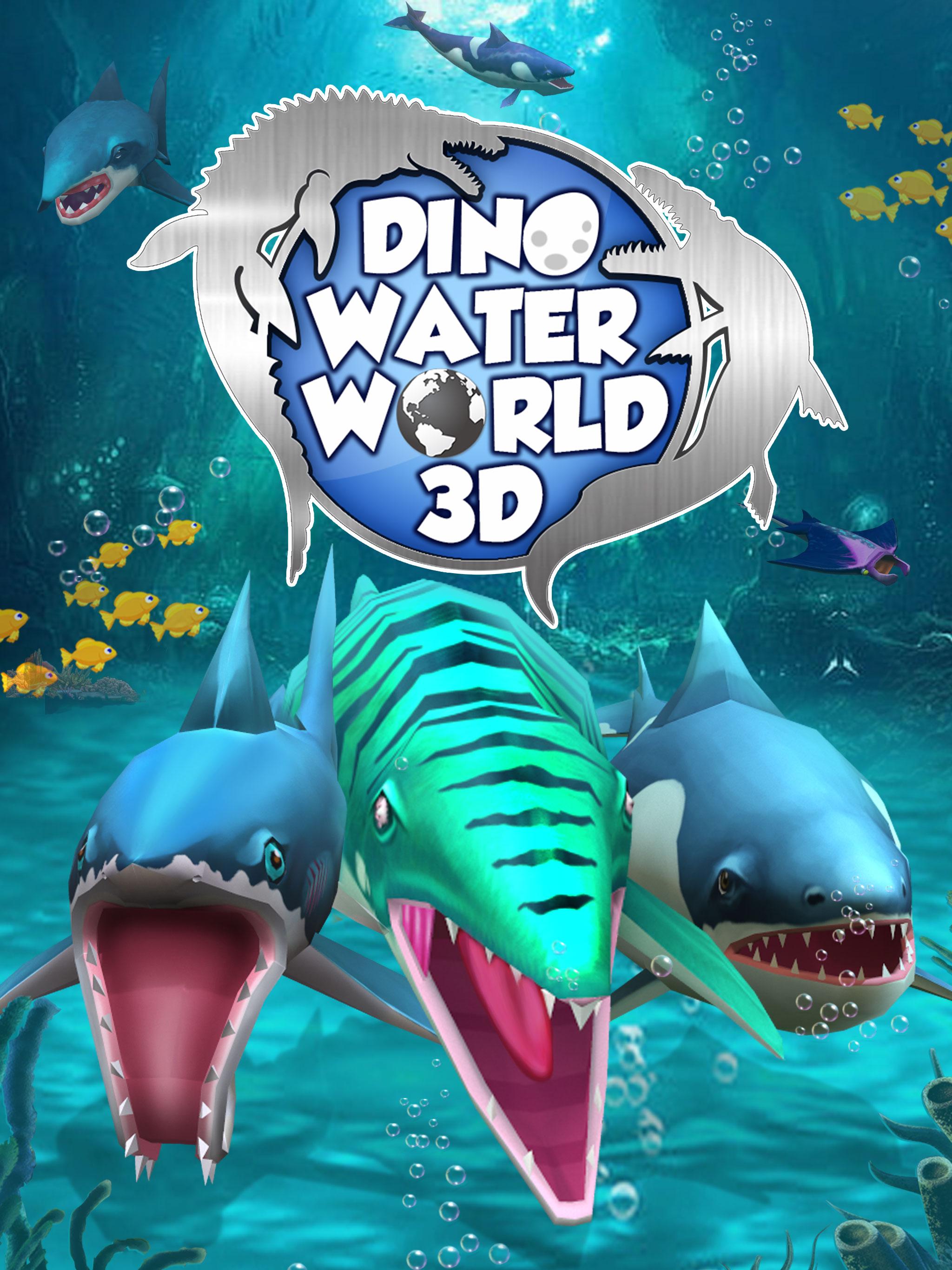 اسکرین شات 1 بازی Dino Water World 3D