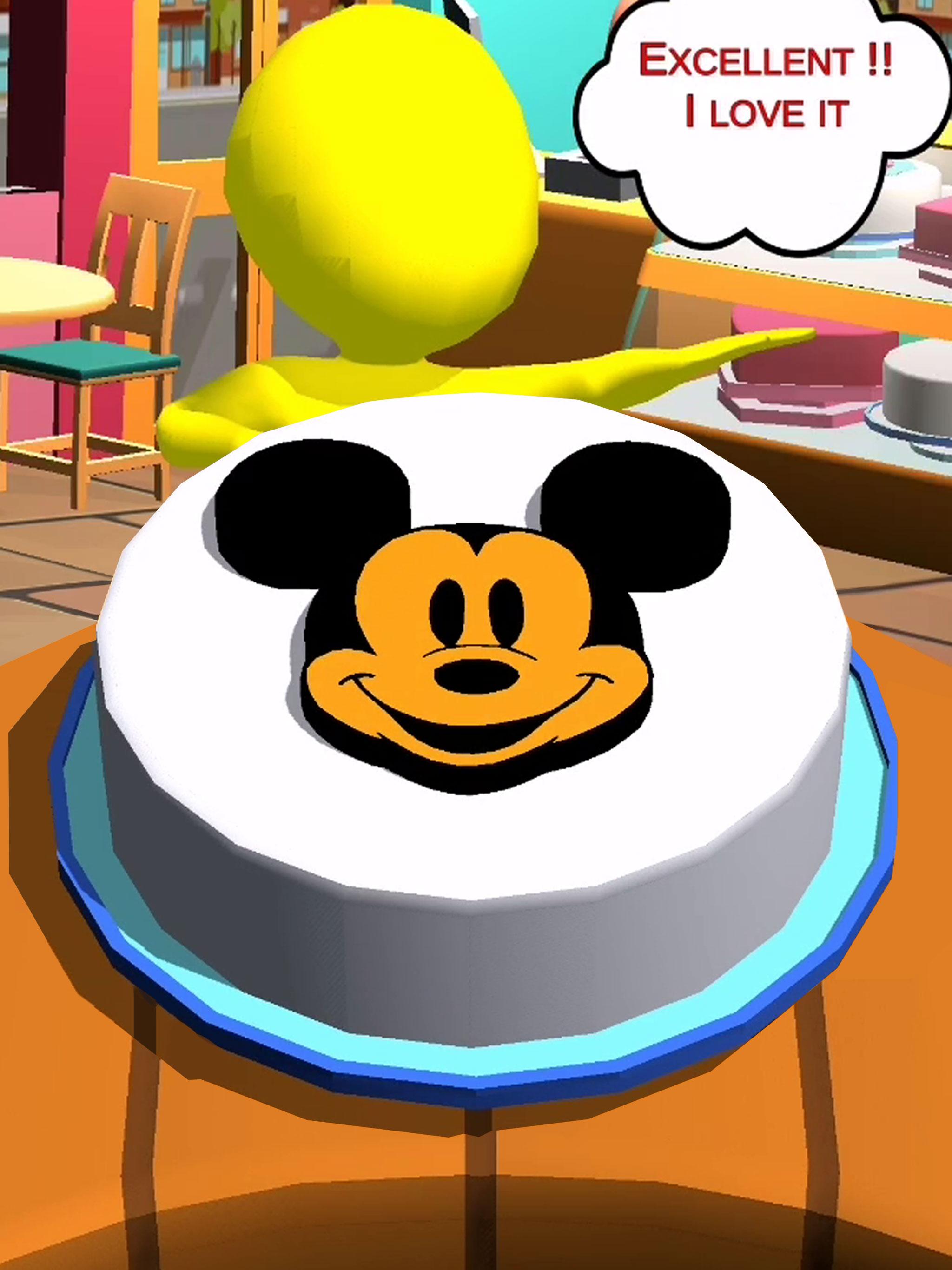 اسکرین شات 2 بازی Fun Cake 3D - Cake Icing Game