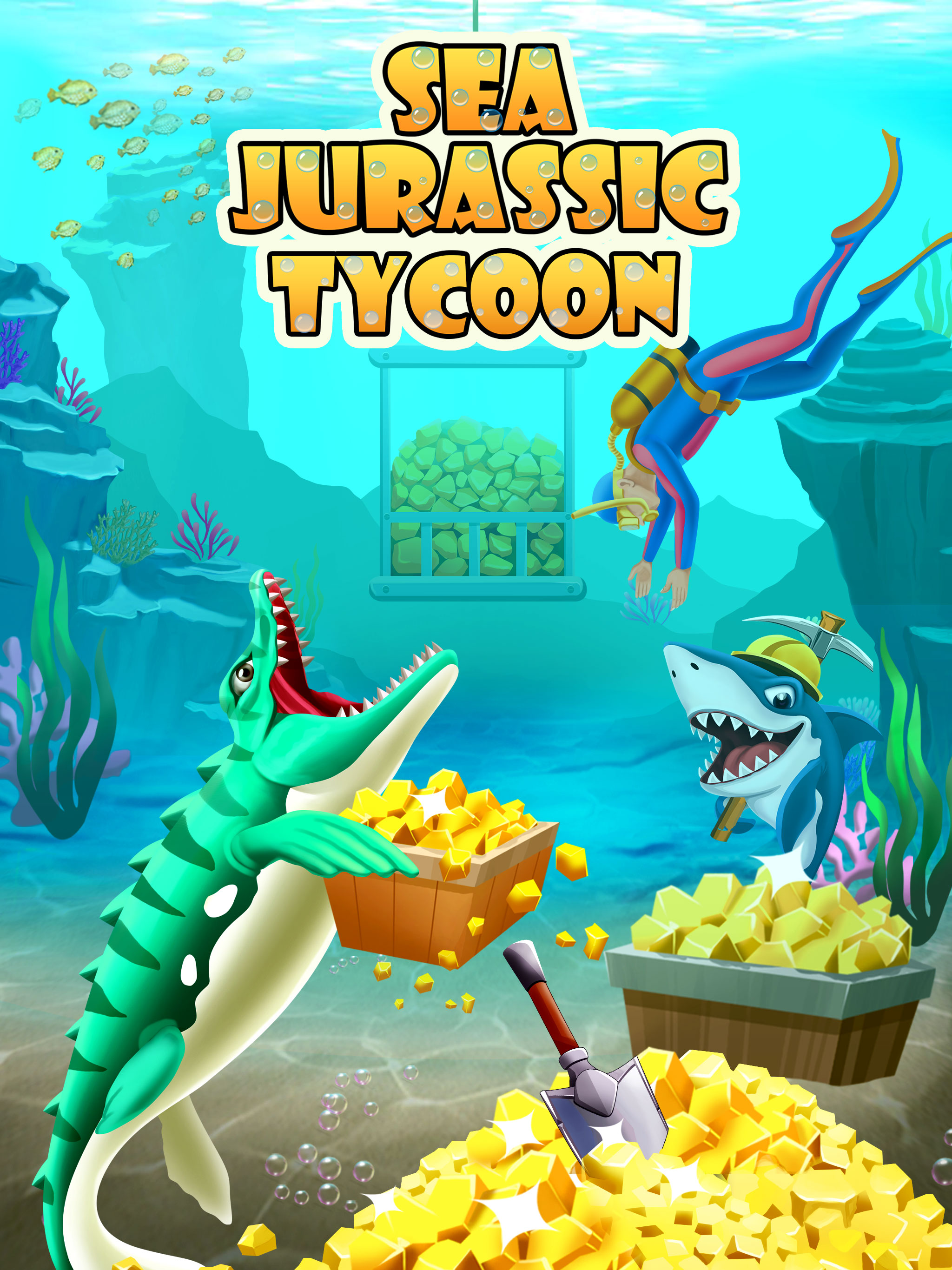 اسکرین شات 1 بازی Sea Jurassic Tycoon